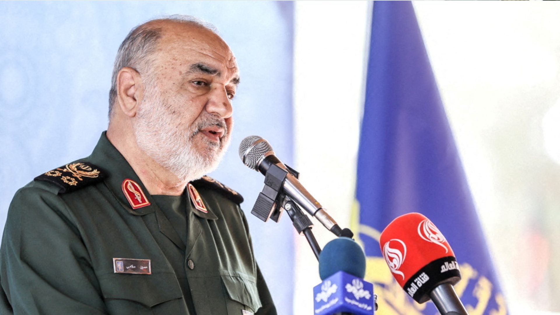 Slain Islamic Revolutionary Guard Corps Commander-in-Chief Major General Hossein Salami. /Iranian Army/West Asia News Agency/Handout via Reuters 