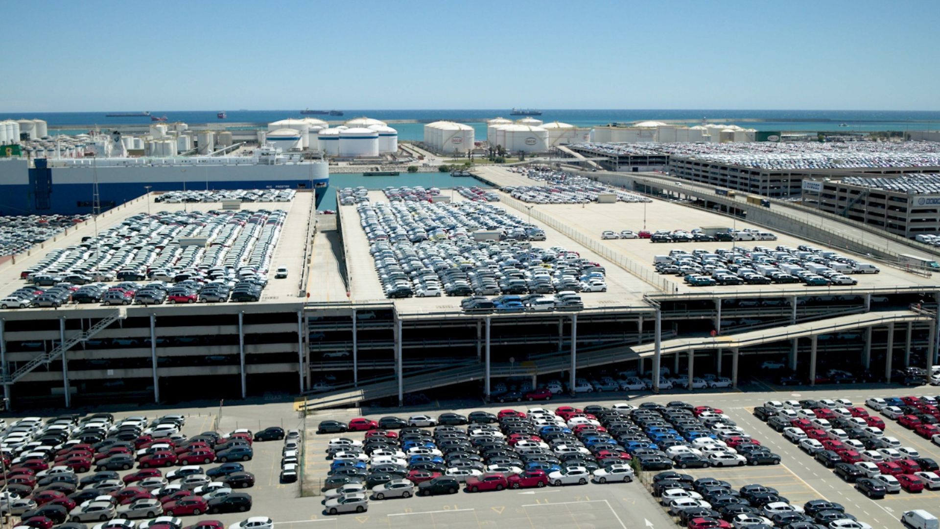 Barcelona port is consolidating itself as one of the most important hubs for car deliveries from around the world. /CGTN