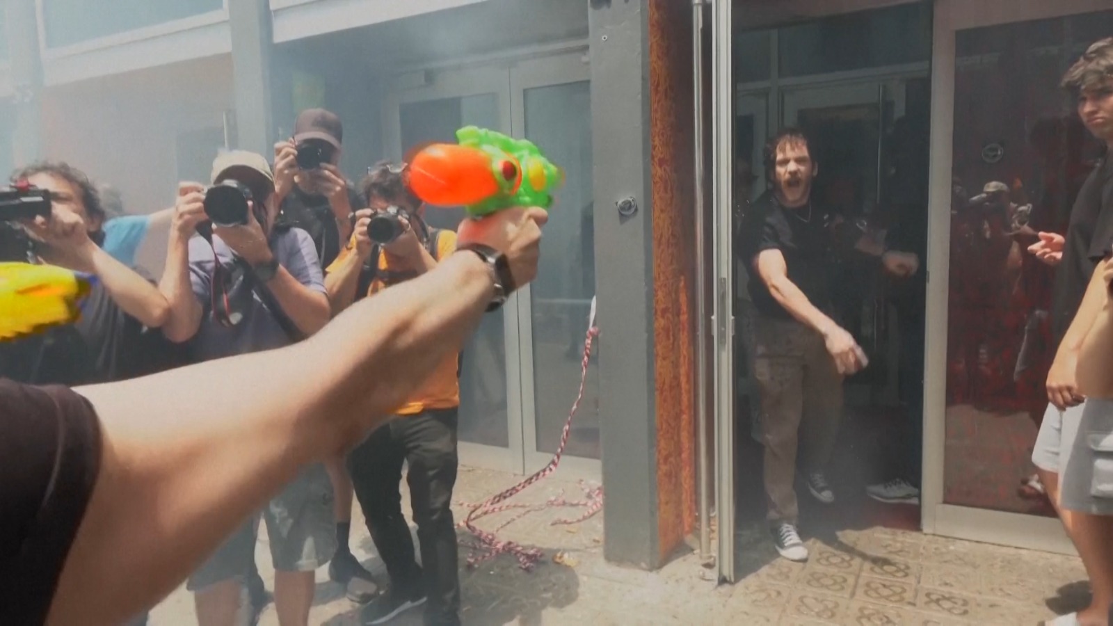 What's behind Spain's anti-tourist water pistol protests?