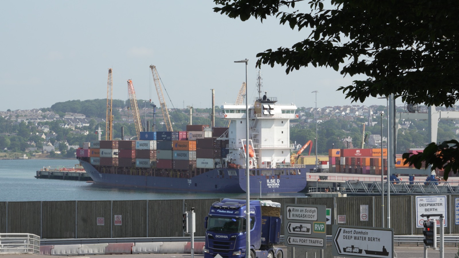 Cork claims the world's second largest natural harbor – one reason why it has so successfully attracted many global big pharma companies. /Ken Browne/CGTN