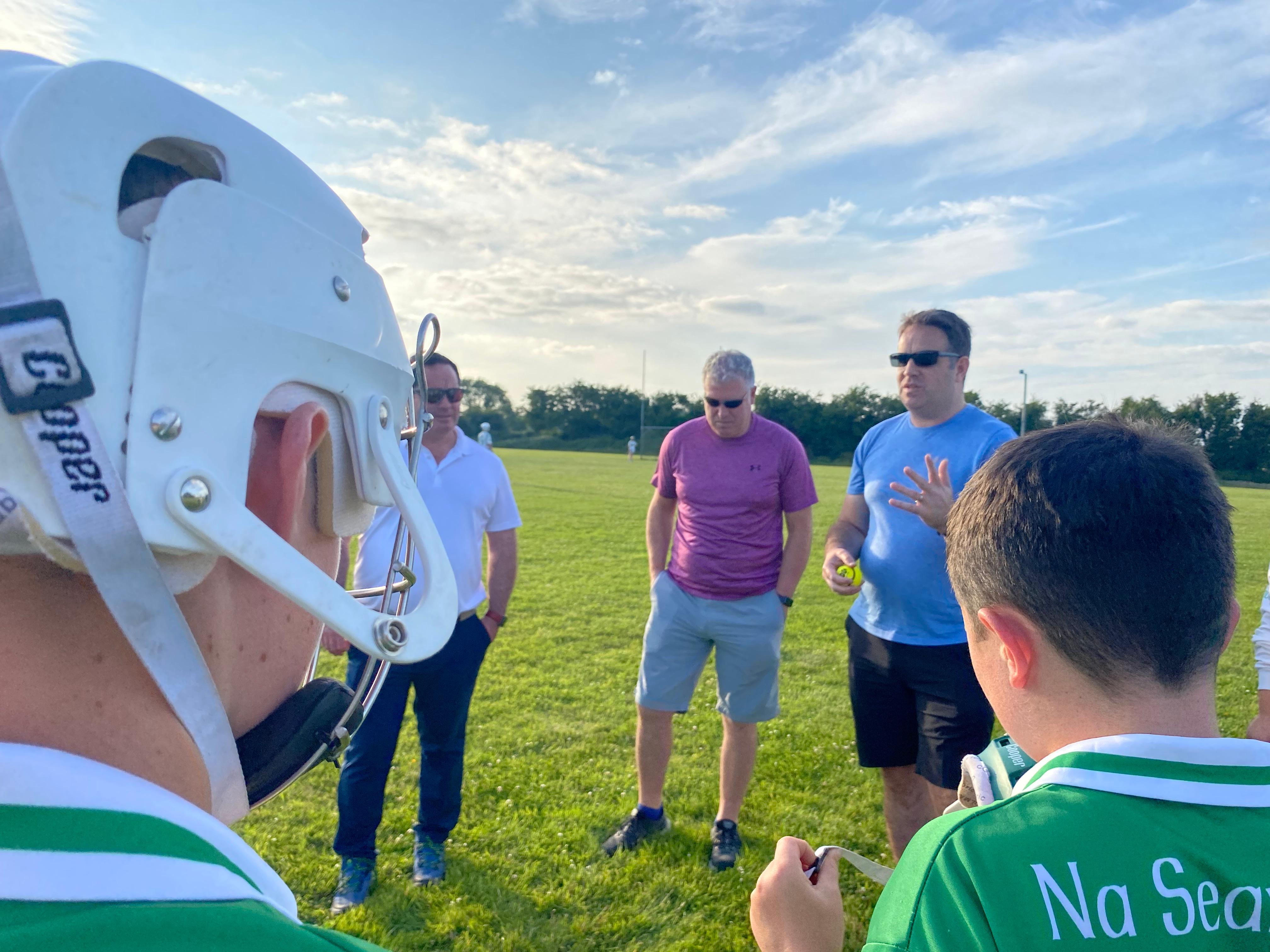 The Shamrocks GAA club is part of a community threatened by tariffs. /Ken Browne/CGTN