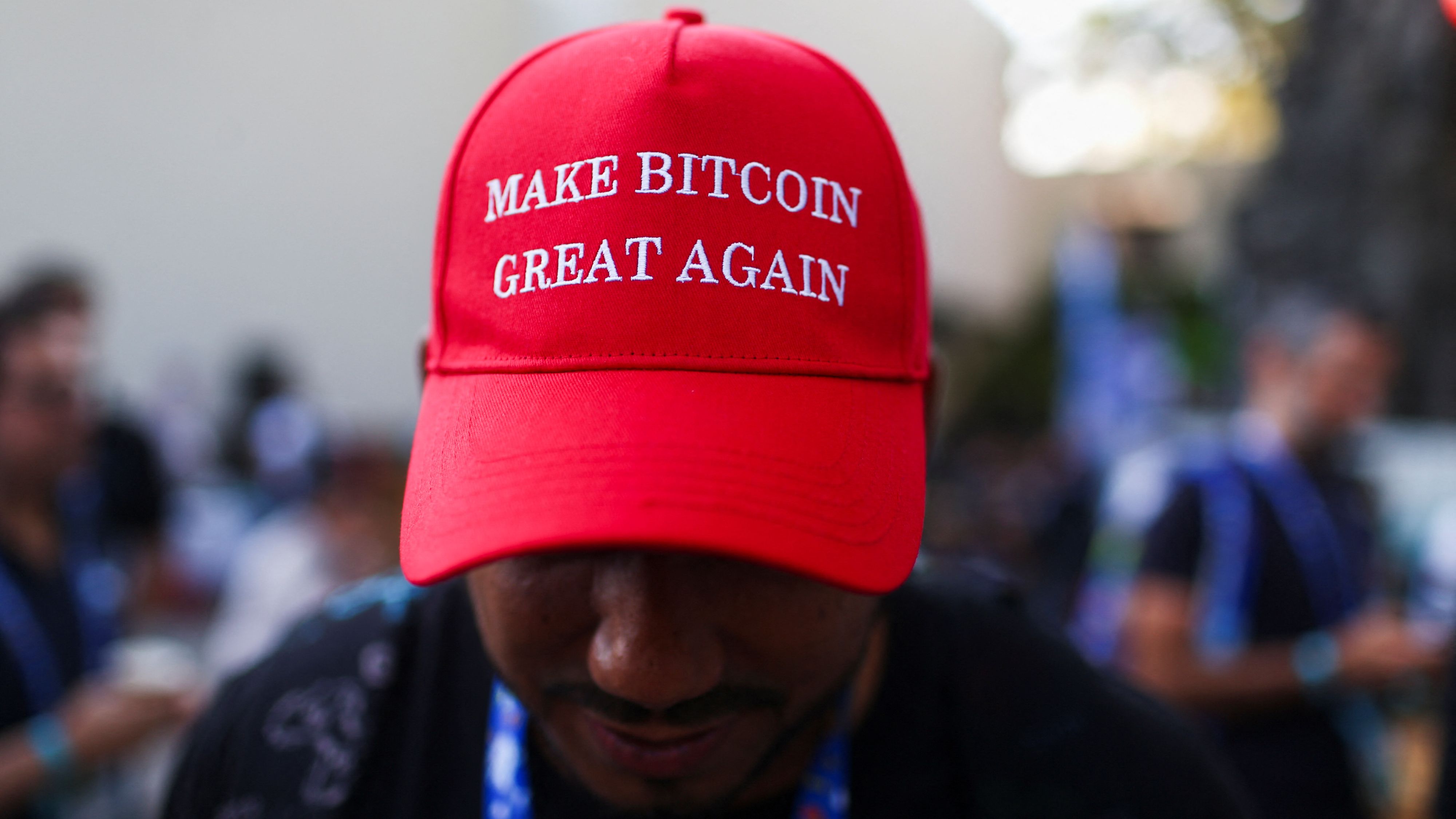 The push by Trump for regulations could bring 'crypto' into the mainstream./ Reuters