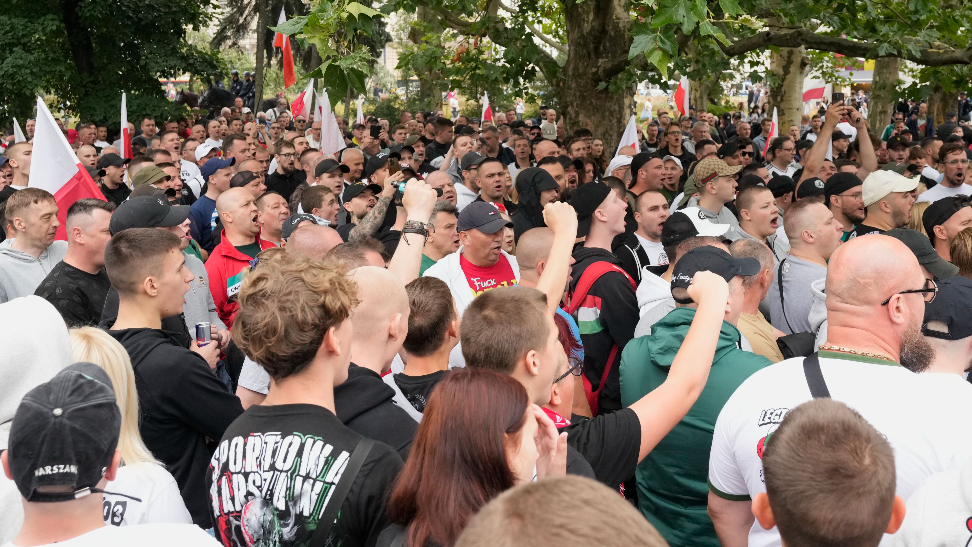 Hundreds protest across multiple cities in Poland over immigration