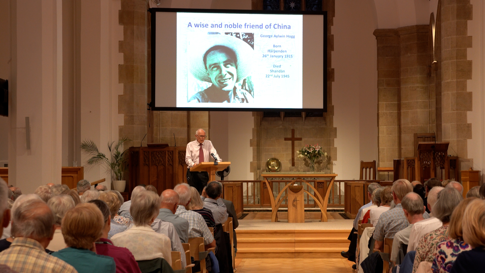 Exhibition of George Hogg launched in his hometown Harpenden
