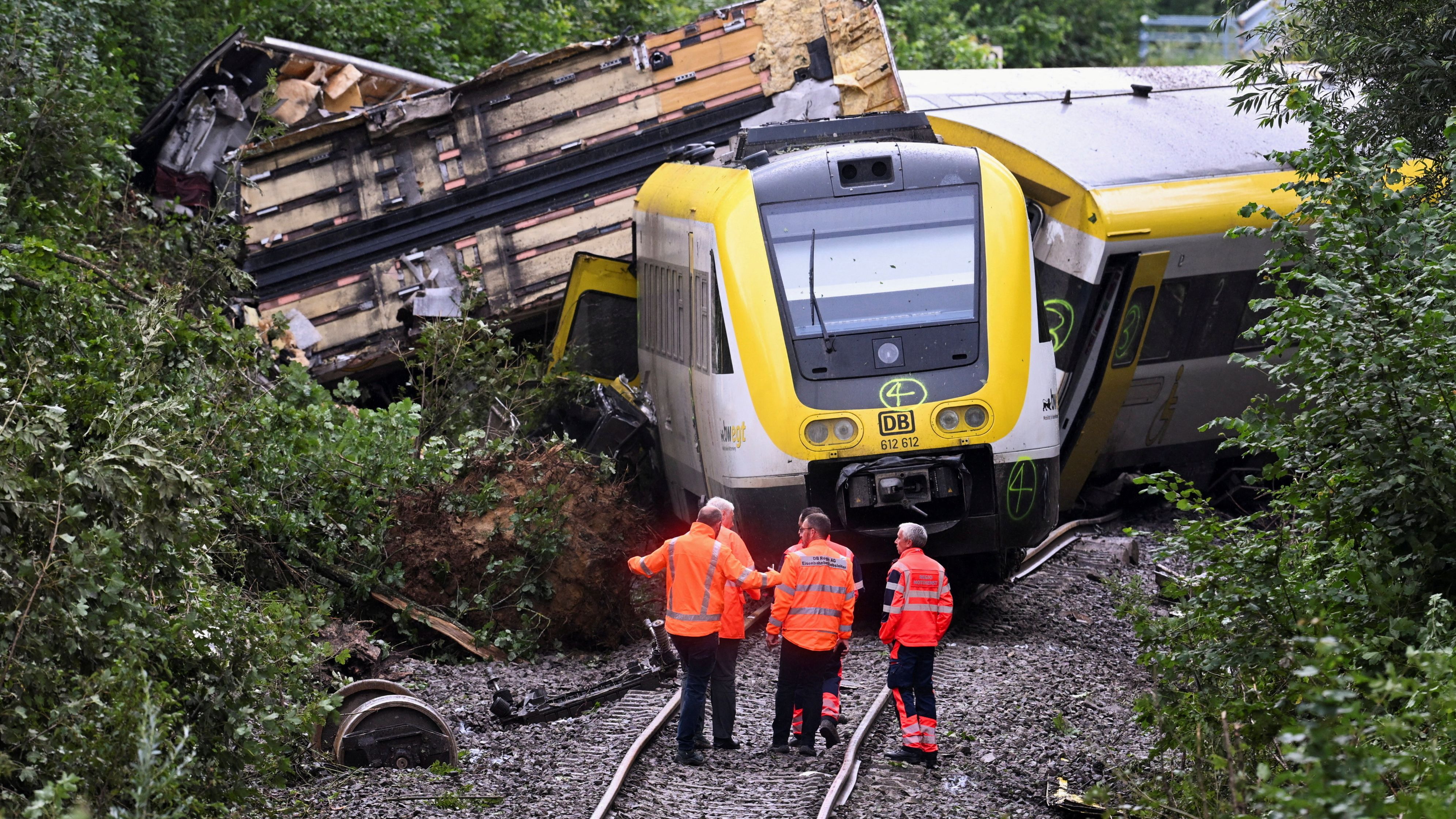 Lethal German train crash may have been caused by overflowing sewer