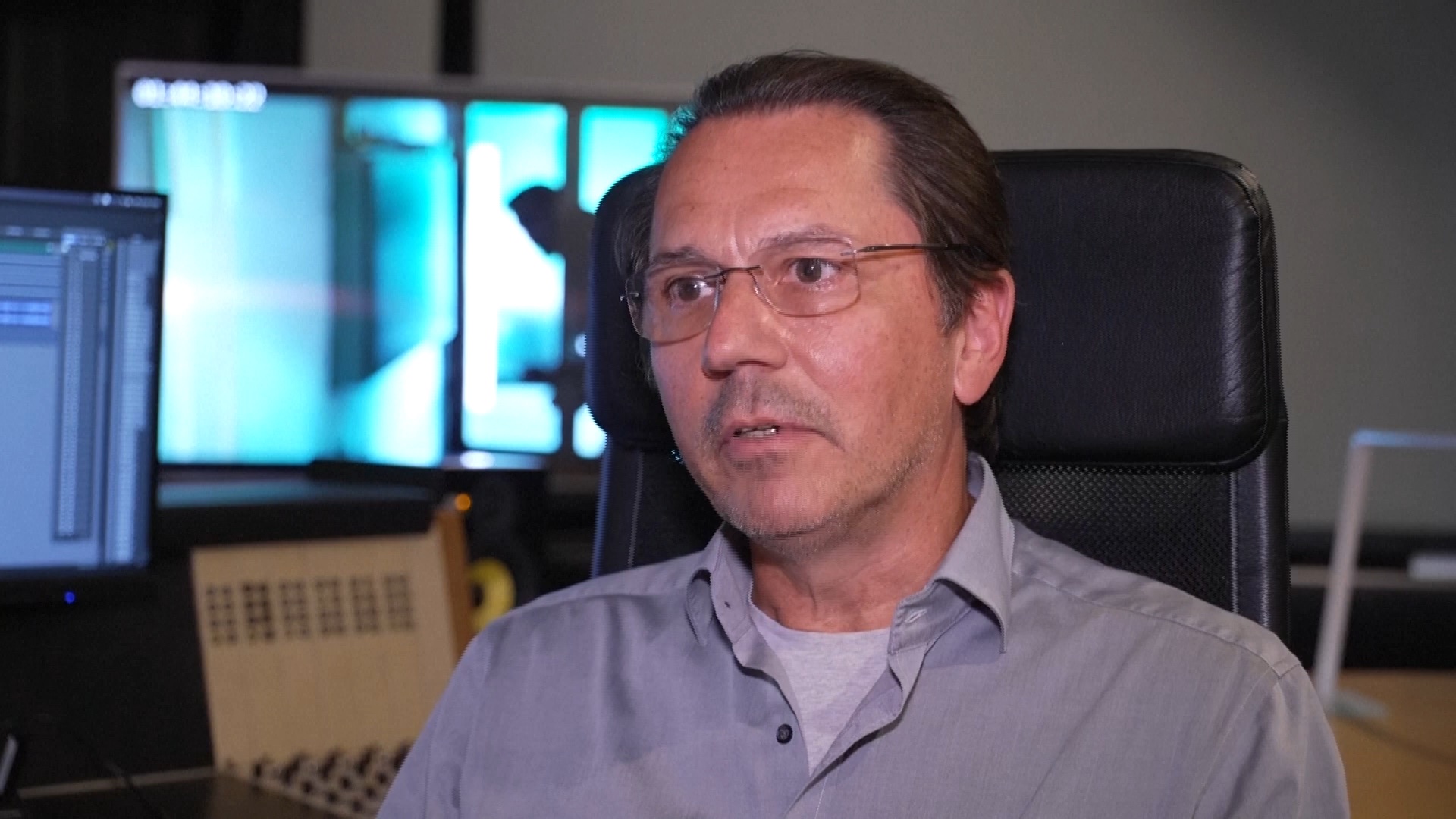 Eberhard Weckerle, the Neue Tonfilm Muenchen studio, wants AI to work alongside humans. /Reuters