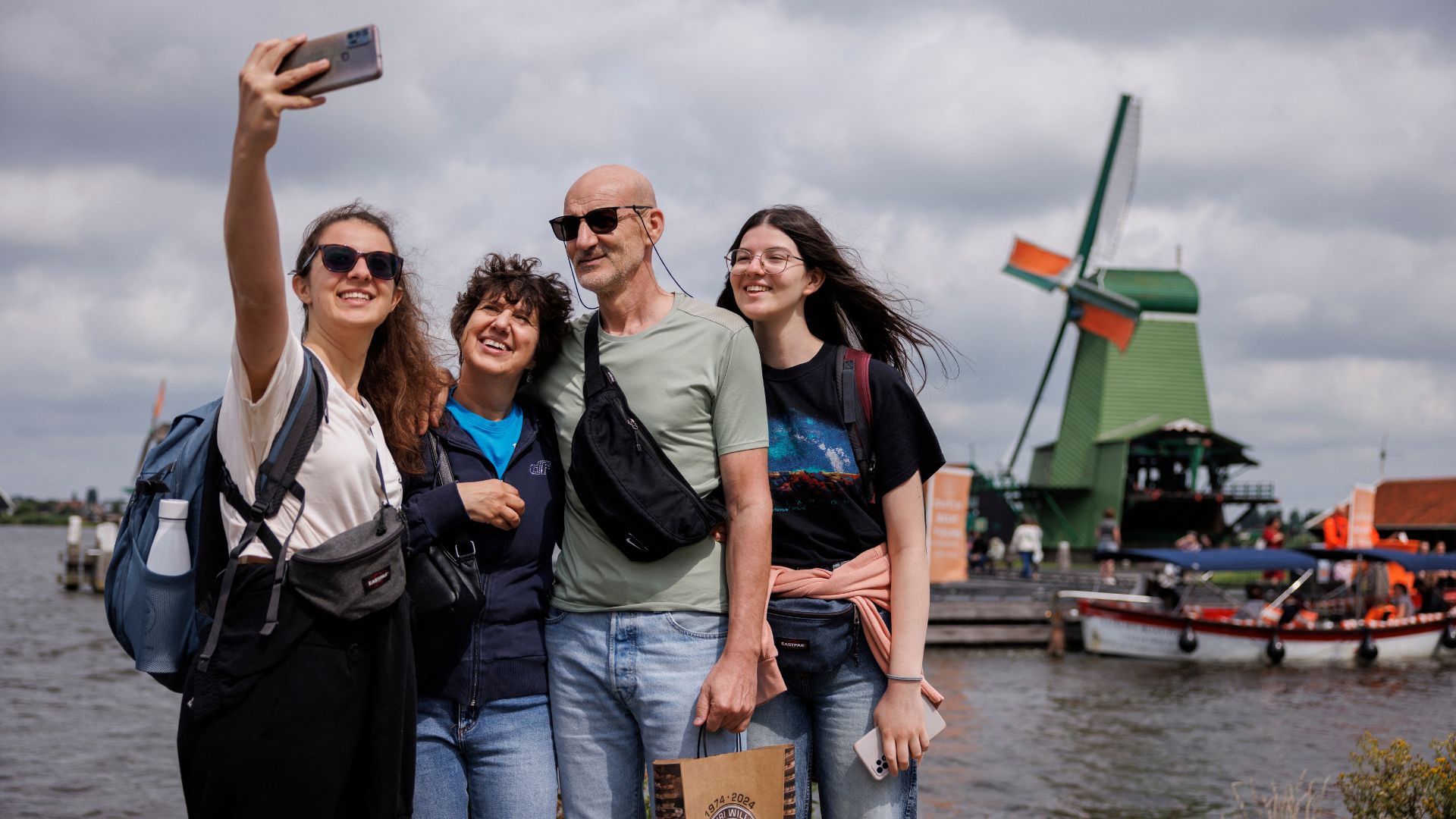 Famous Dutch windmill village churned by overtourism debate