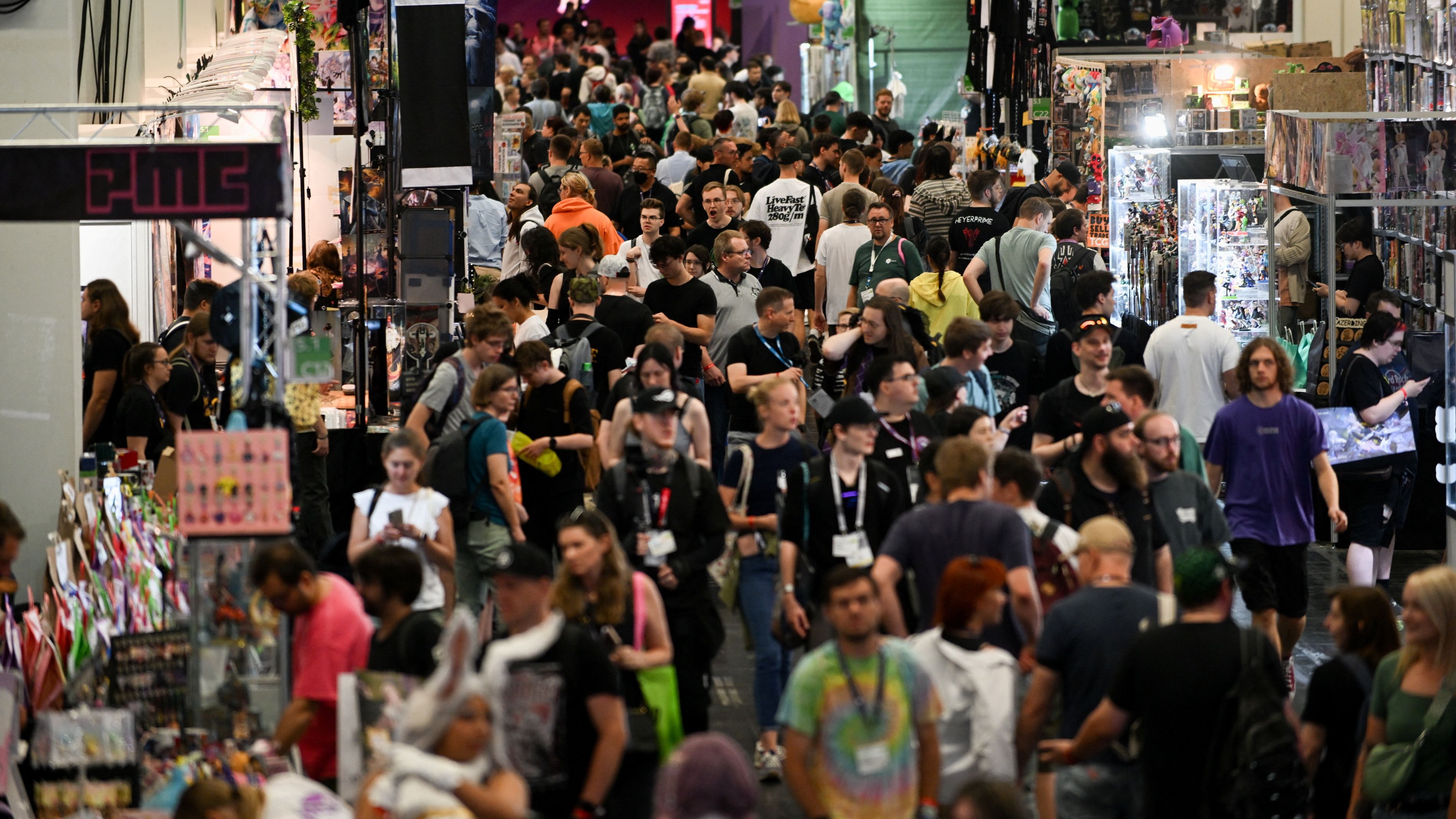 Gamscom attracted record crowds in Cologne this year./ Jana Rodenbusch/Reuters