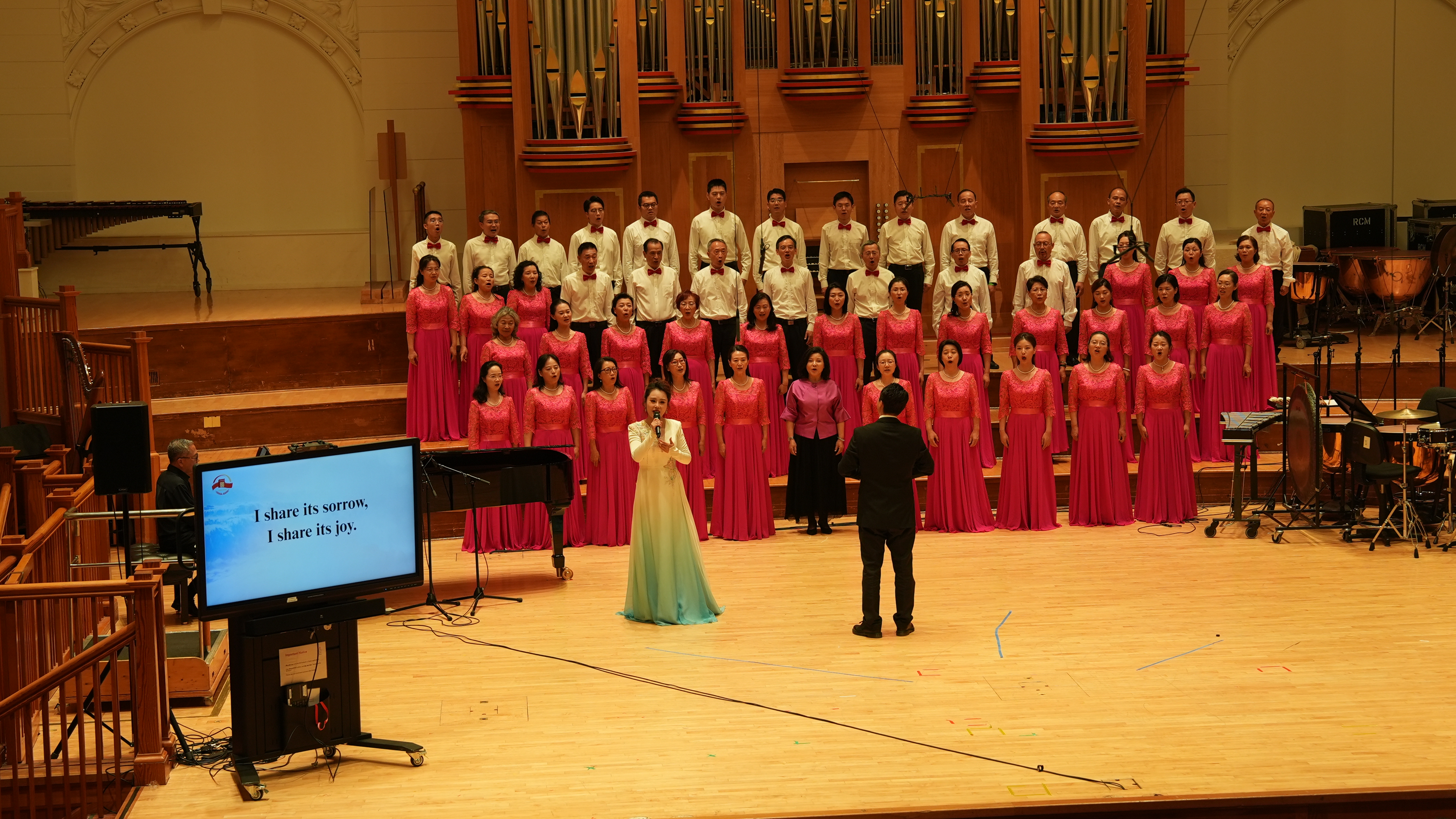 Choir: My Motherland. /CGTN