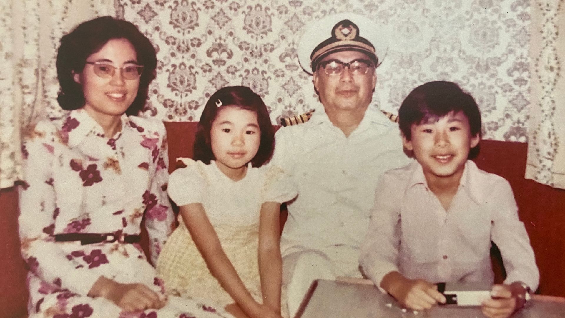 The Lam family in later life. /Iolo ap Dafydd/CGTN