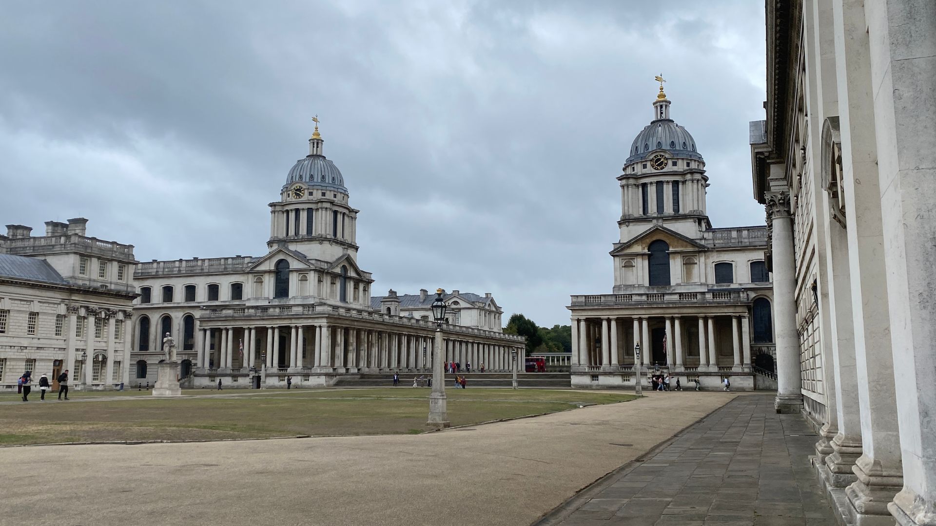 The Old Naval College at Greenwich in London, where the Chinese sailors were trained. /Iolo ap Dafydd/CGTN