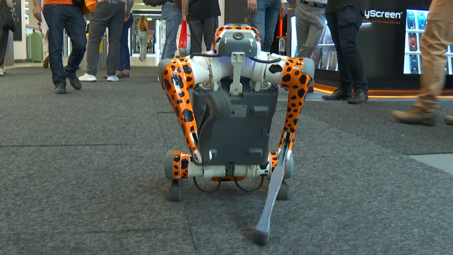 A robot that dances and very handy around the house. /CGTN Europe