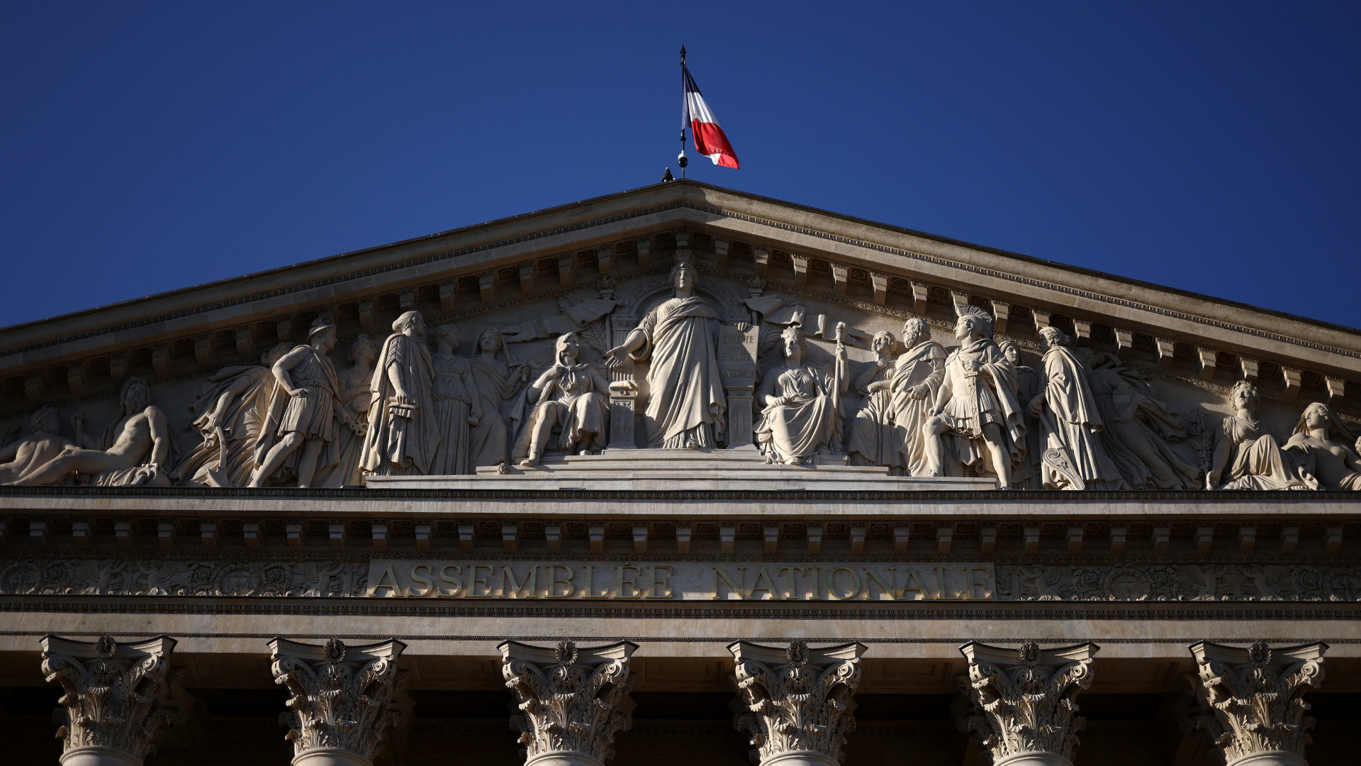 The National Assembly in Paris, the day after parliament voted to bring down the government. /Tom Nicholson/Reuters