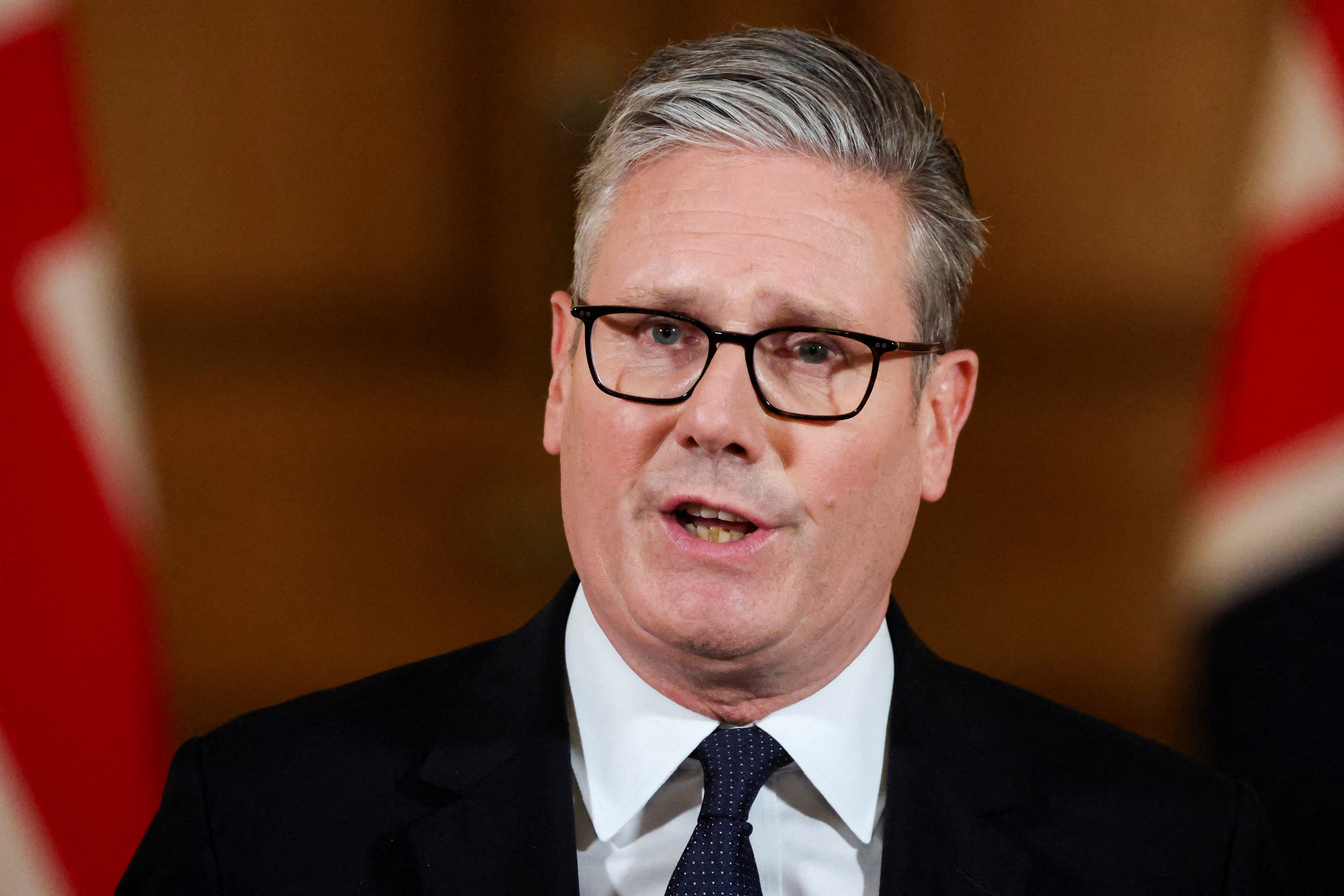 Prime Minister Keir Starmer announced on September 21 that the UK would recognize a Palestinian state. /Toby Melville/Reuters
