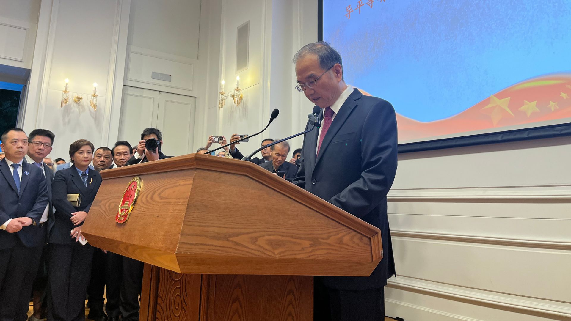 Chinese Ambassador to France, Deng Li, highlighted Beijing's priorities for the years ahead. /CGTN