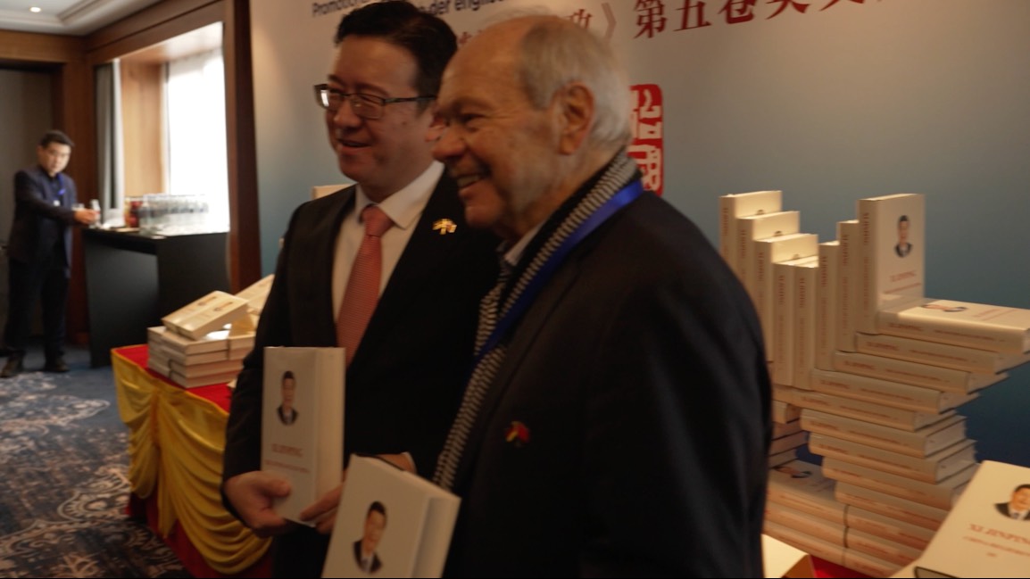 The fifth volume follows four earlier editions that have been translated into more than 40 languages. /CGTN