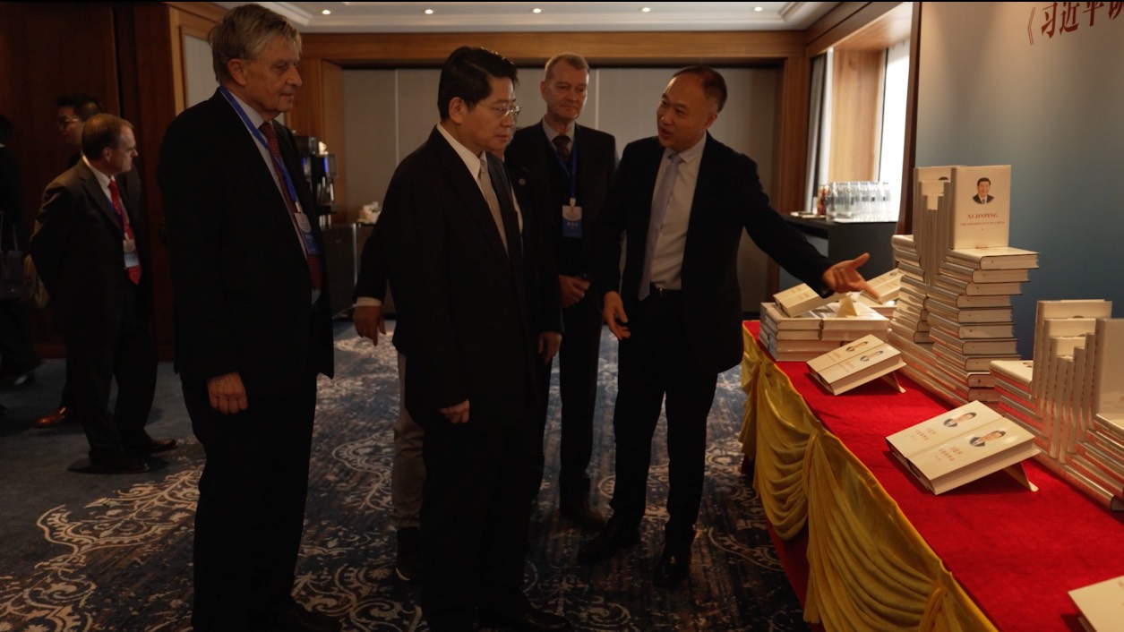 For China's publishers and diplomats, the release of the book's English version is more than a literary event. /CGTN