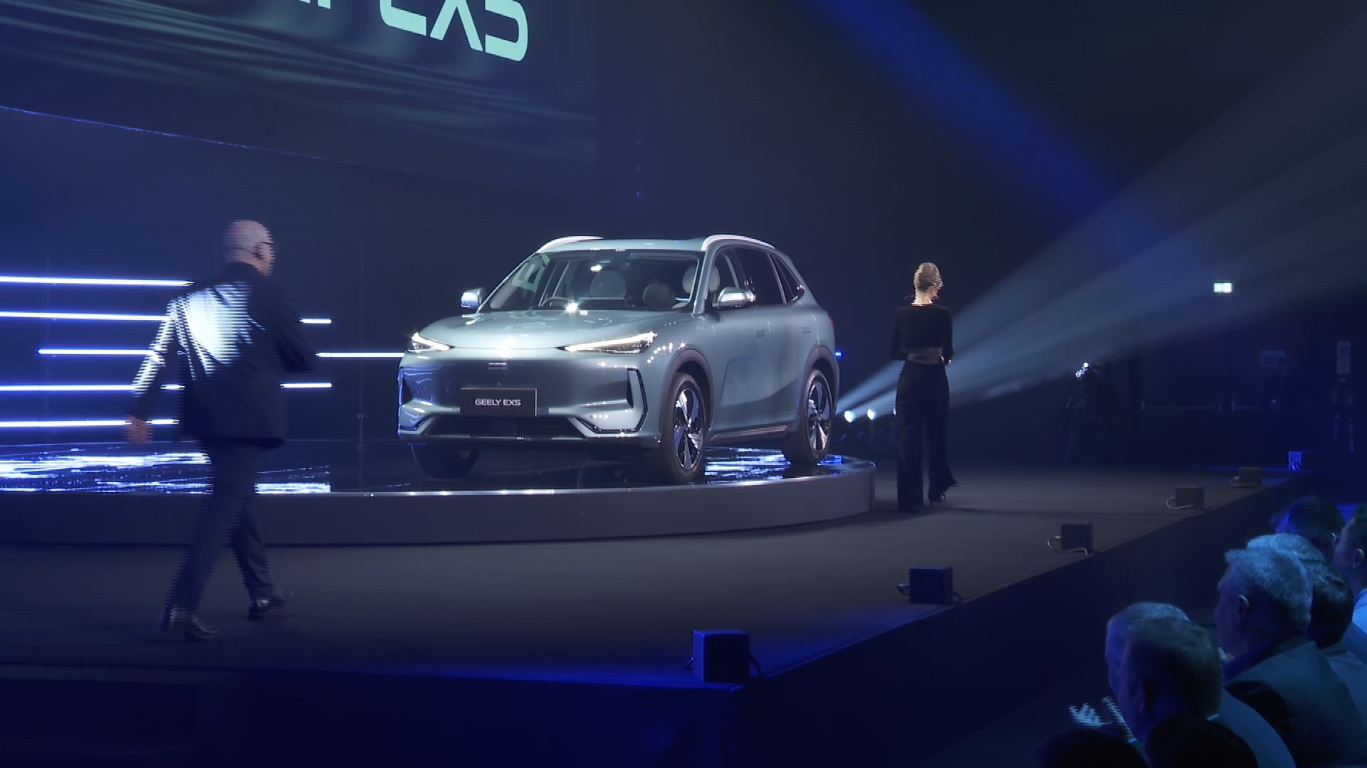 The EX5 launch event cranks up competition in a sector already full of options. /CGTN