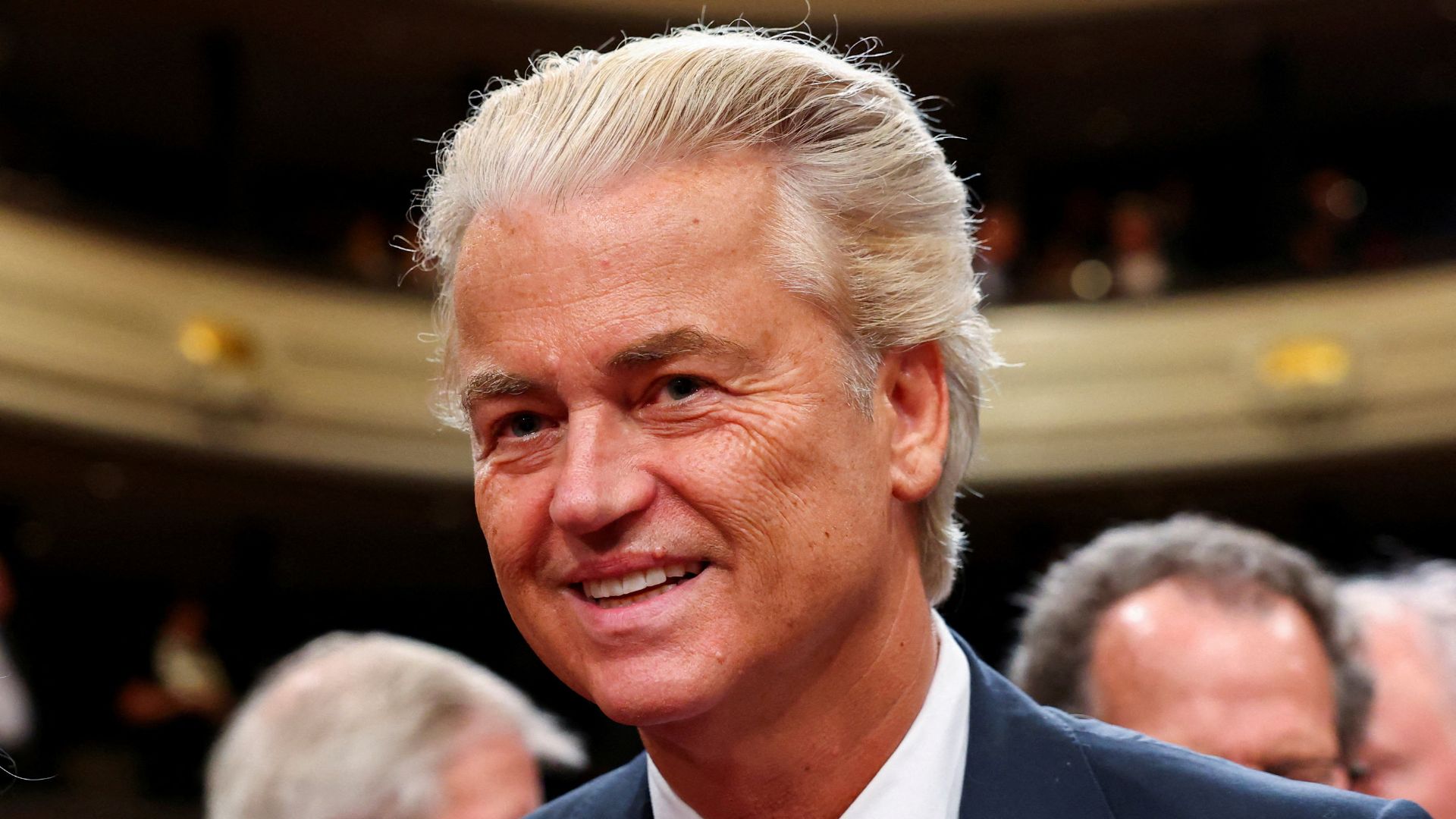Although his PVV party leads the polls, Geert Wilders is unlikely to be prime minister. /Piroschka van de Wouw/Reuters