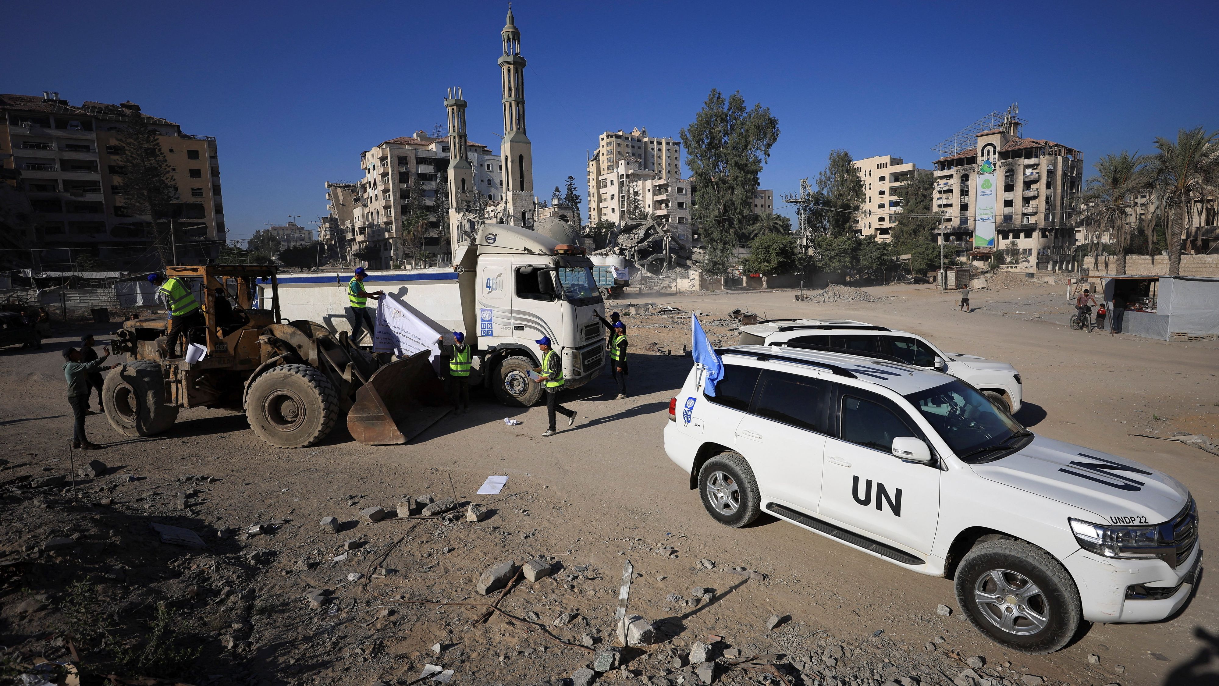 61m tons of rubble, toxic waste and hidden bombs: Gaza's giant clear-up