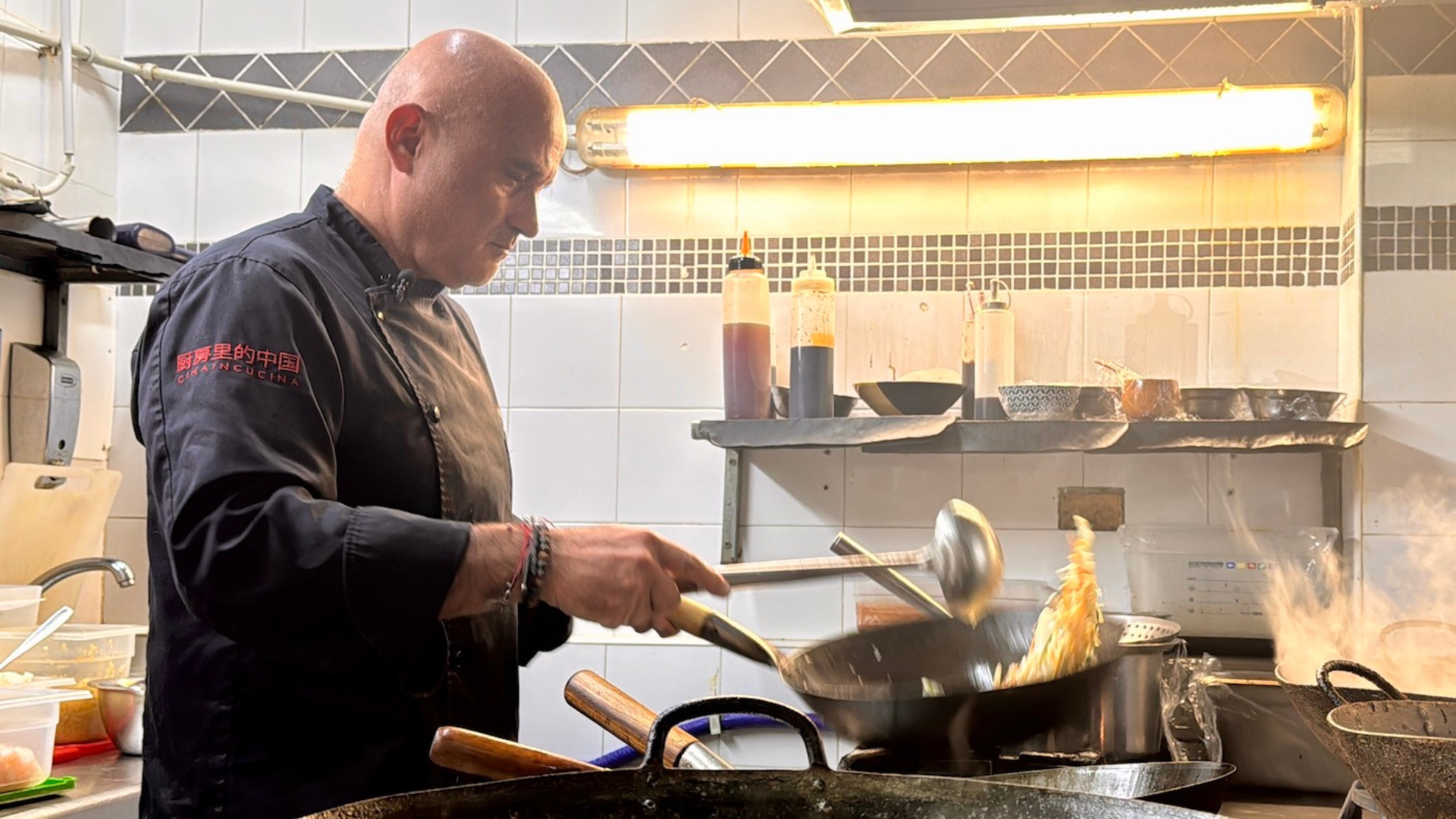 Italian chefs are expanding their know-how. /CGTN Europe