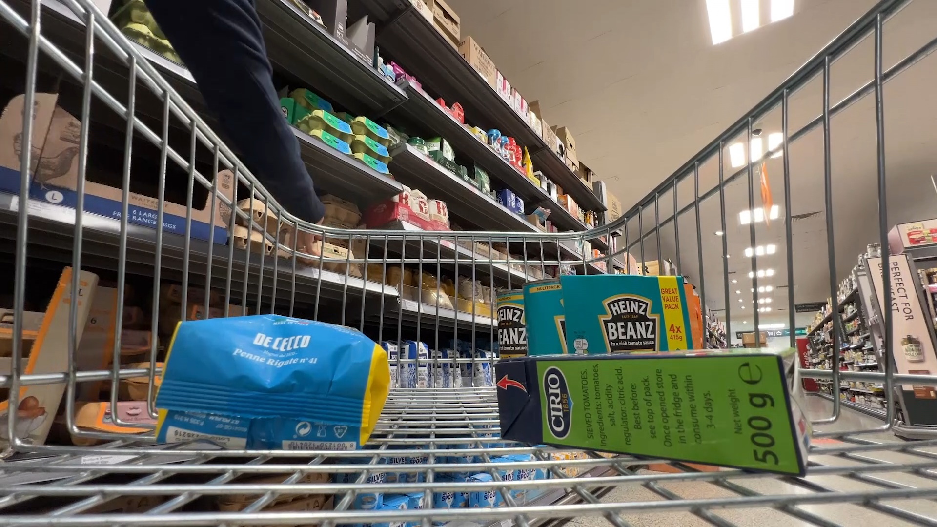 Food prices in the UK up more than a third in five years