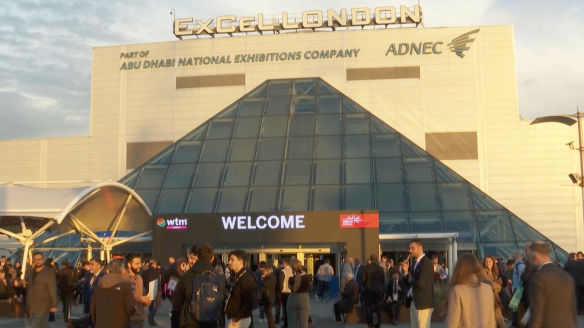 The WTM was hosted at London's ExCel Centre.  /CGTN