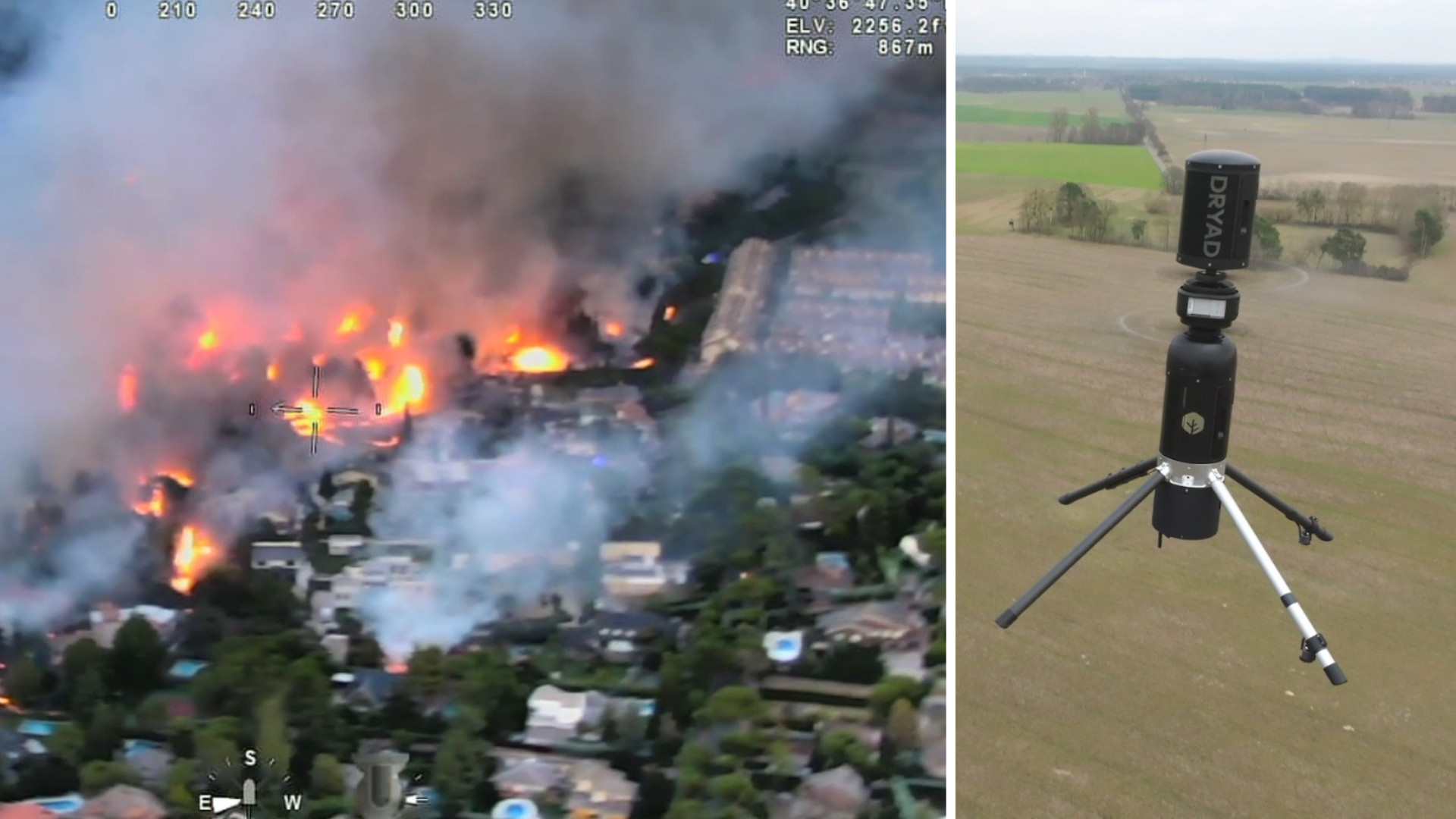 Autonomous AI firefighting drones taking on world's wildfire crisis