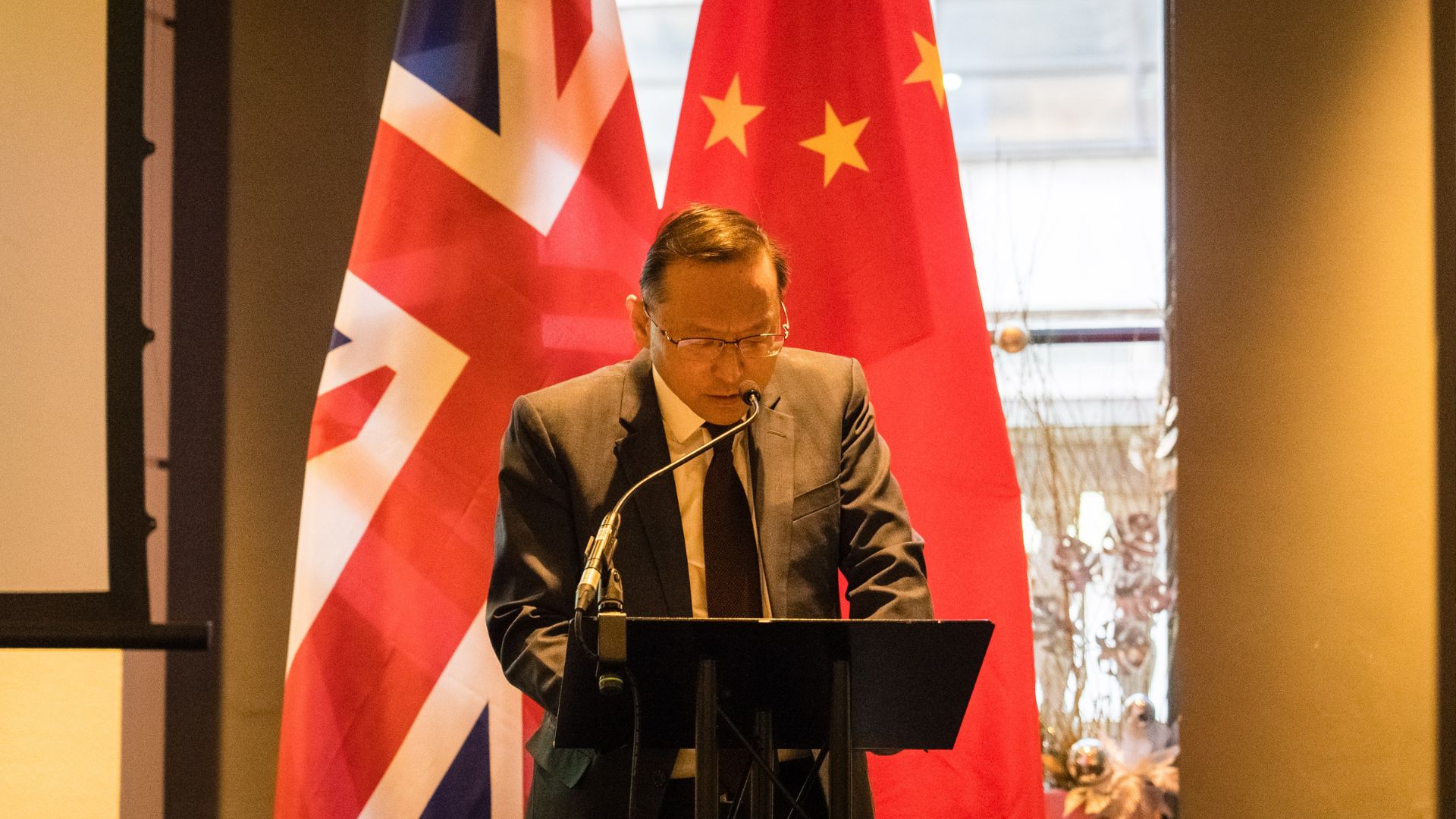 China's Consul General in Manchester, Tang Rui, stressed that the two countries' ambitions remain highly aligned. /Handout
