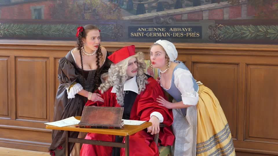 AI revives 17th-century French playwright Moliere with a new play