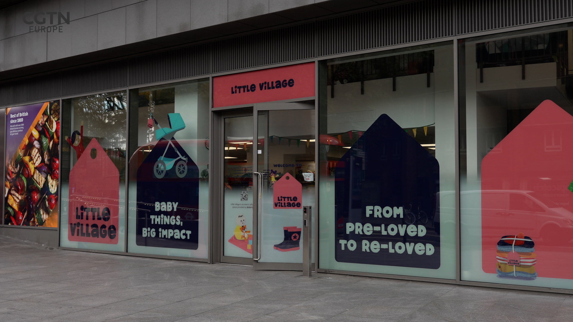 Baby bank Little Village is trying to help combat child poverty. /CGTN