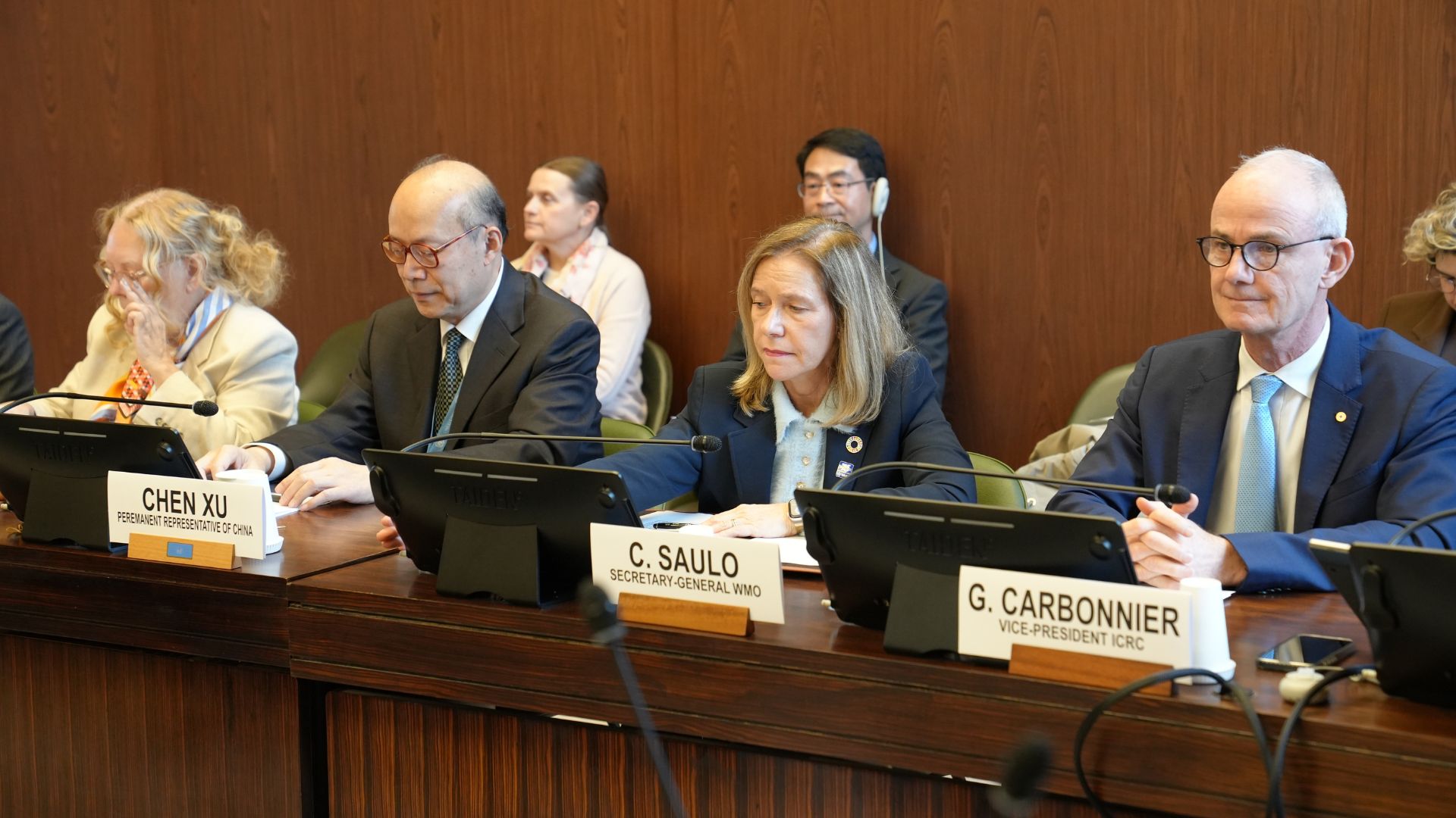 Opening speeches at Geneva Dialogue. /CGTN