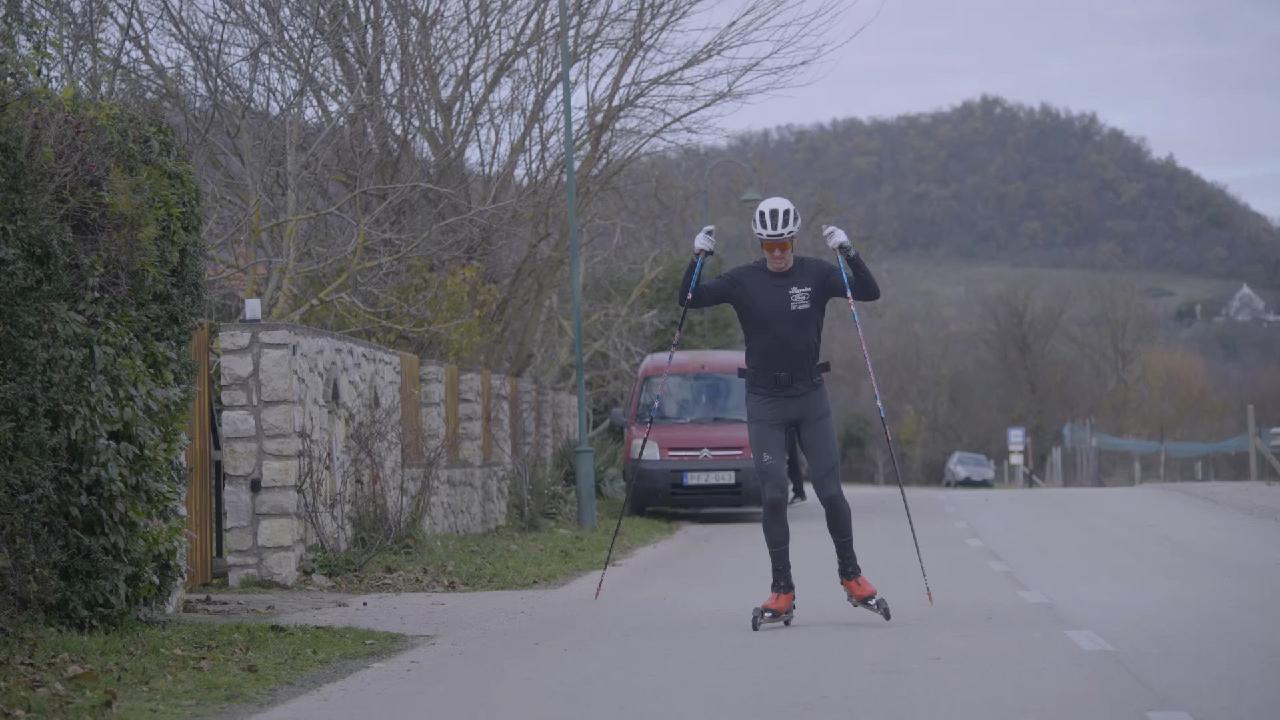 Training without snow, Ádám Konyá leads Hungary to the Winter Olympics