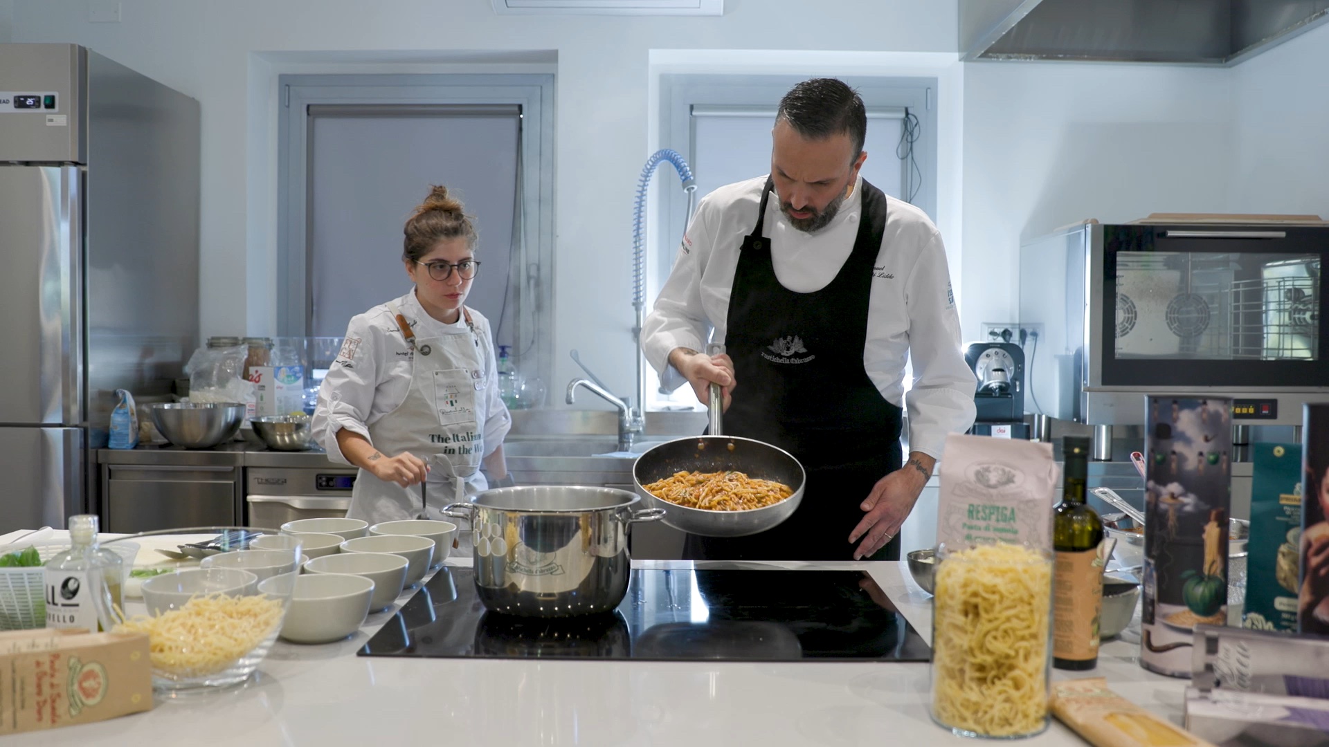 For chefs like Emmanuel Di Liddo, pasta is a way of life. /CGTN