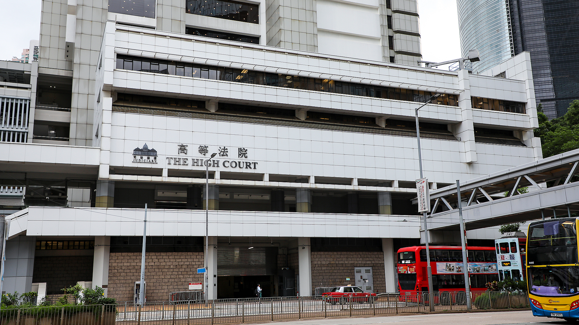 File photo of Hong Kong's high court. /CFP Photo