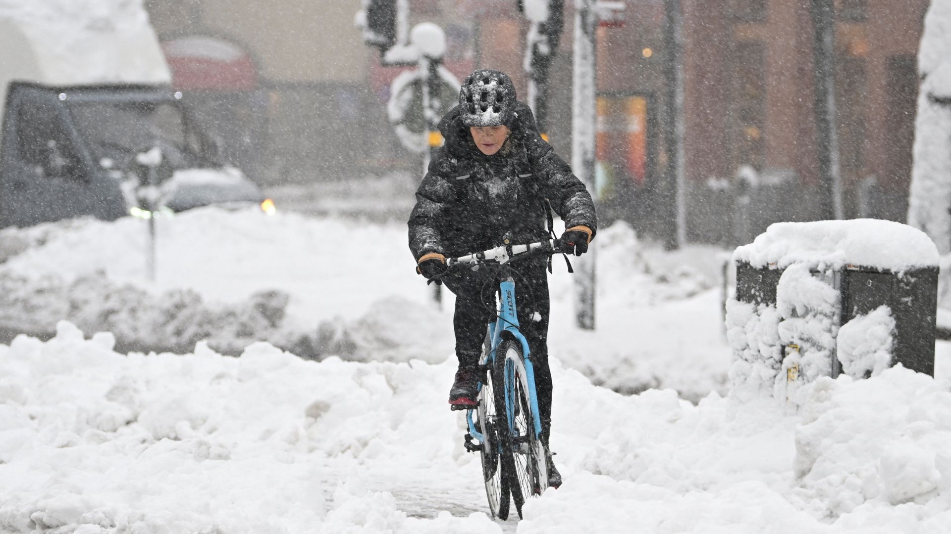 Unlike here in 2022, Stockholm has had no real snowfall this winter, contributing to the sense of darkness. /CFP