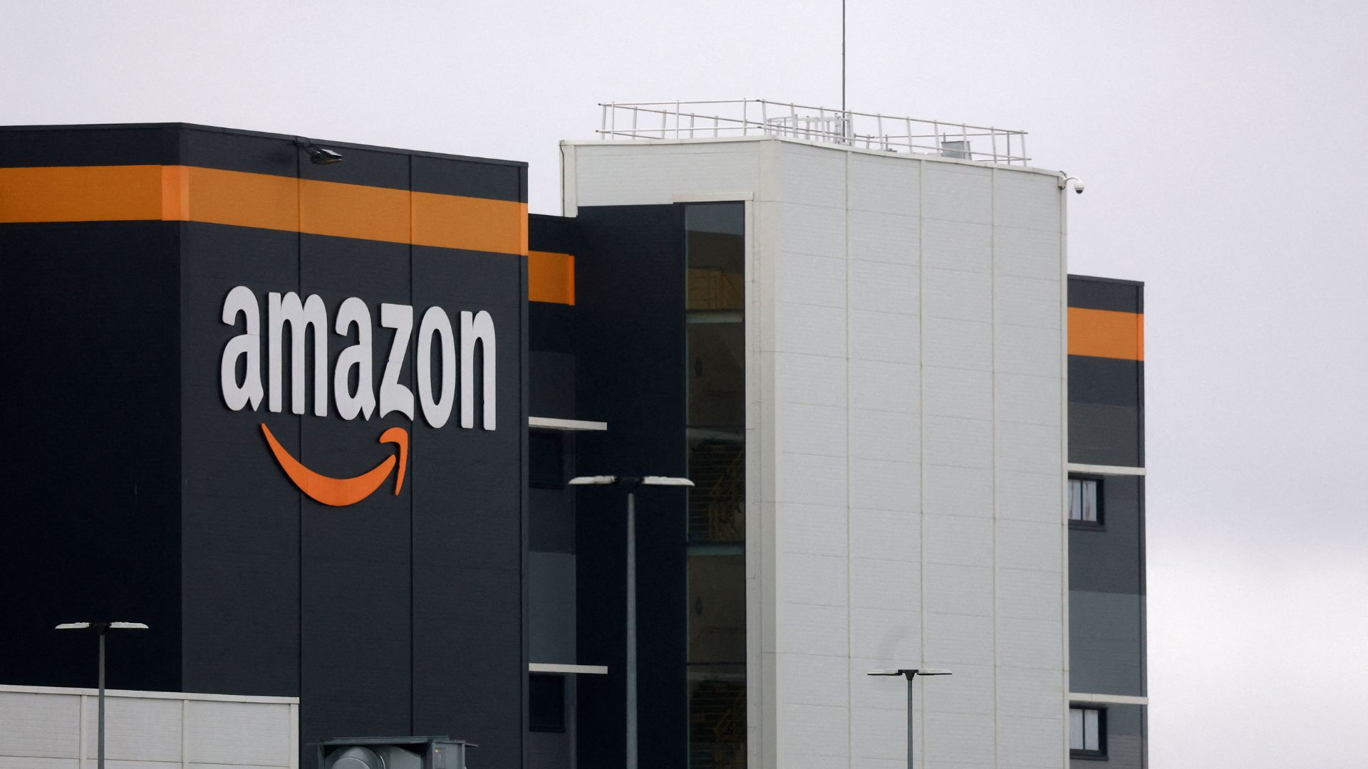 Amazon's logistics center near Paris. Defined as a 'very large' platform by the EU's Digital Services Act, the shopping behemoth has tougher rules applied to it. /Stephanie Lecocq/Reuters

