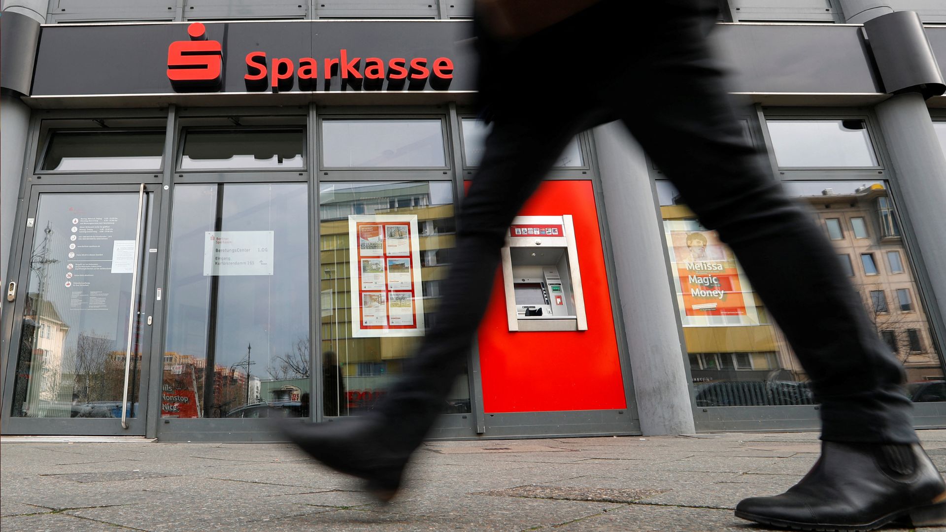 Sparkasse has more than 10,000 branches across Germany. /Fabrizio Bensch/Reuters archive
