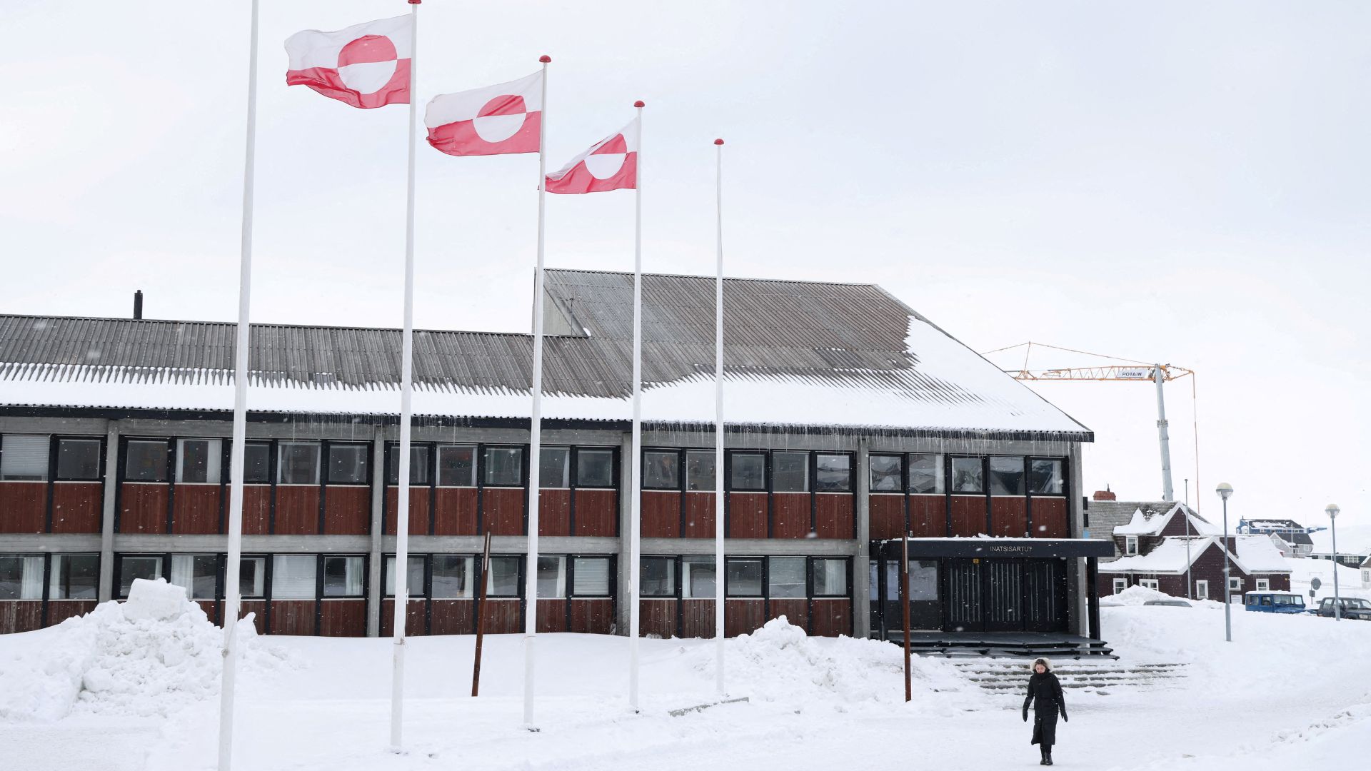Greenland's parliament Inatsisartut in Nuuk. /Leonhard Foeger/Reuters
