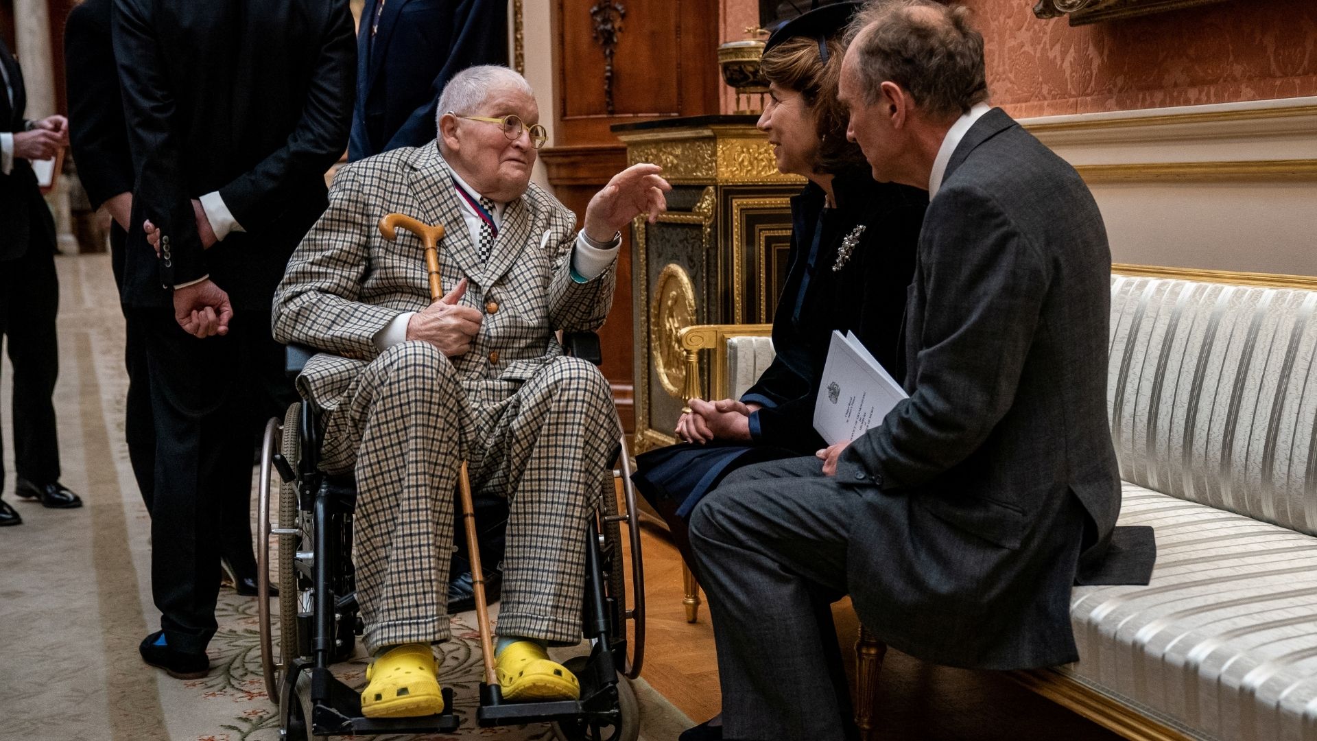 David Hockney pictured in 2022. /Aaron Chown/Pool