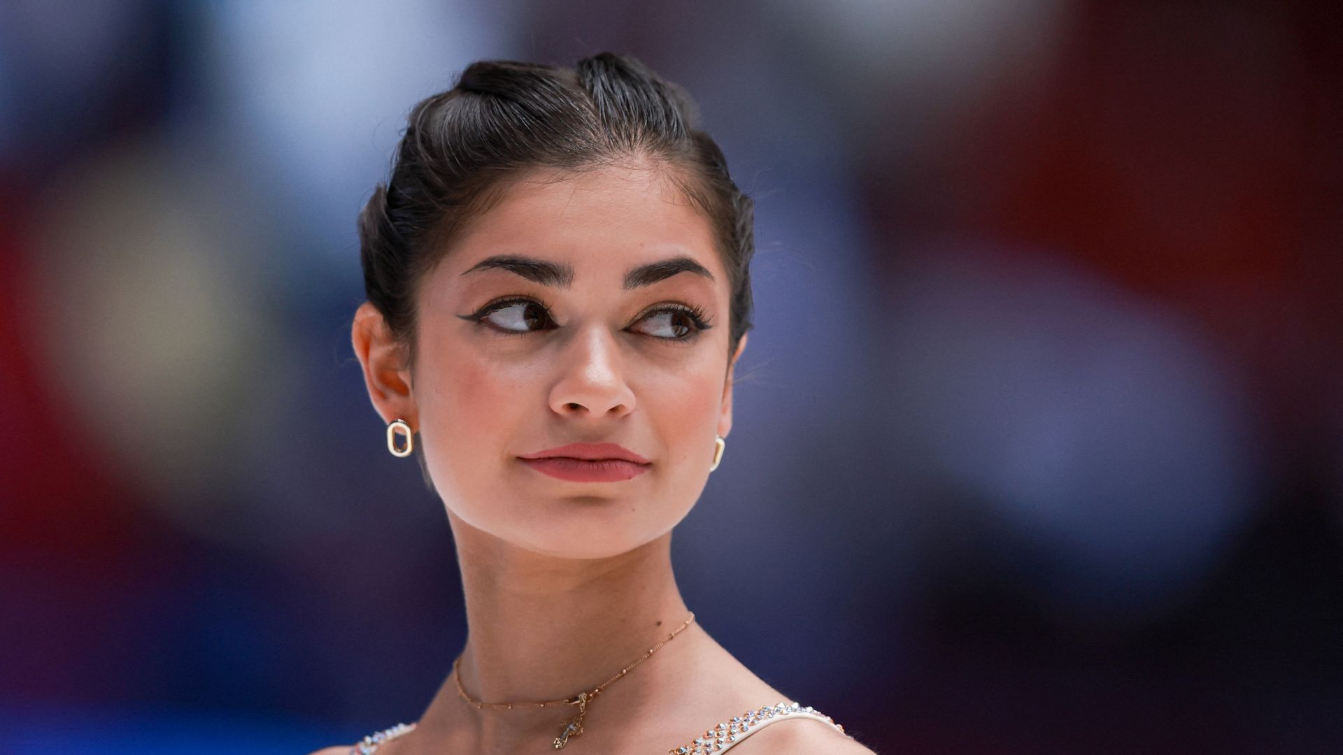 Adeliia Petrosian at the Russian Figure Skating Championships in Saint Petersburg, Russia last December. /Anton Vaganov/Reuters
