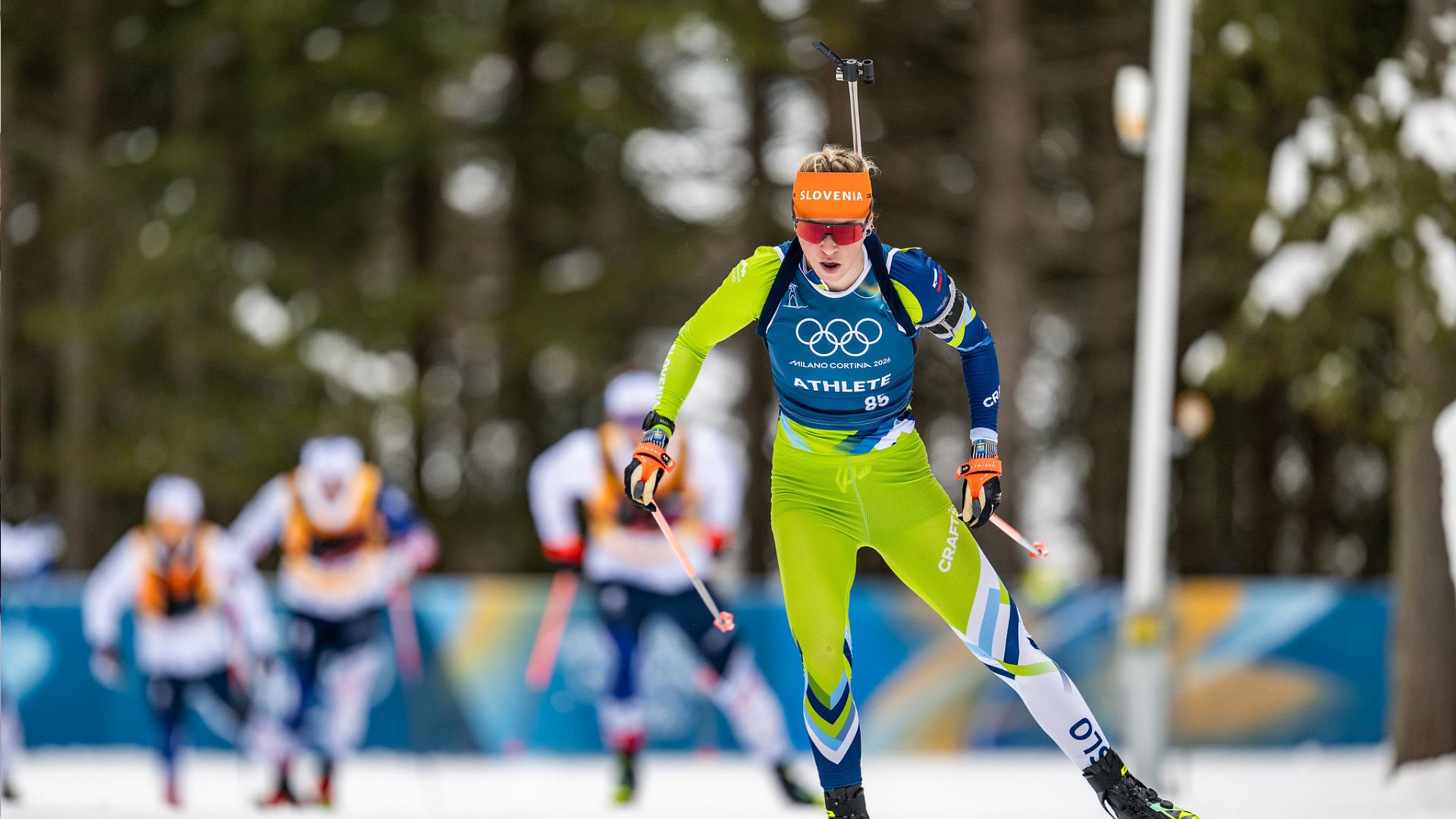 Artificial snow keeps Slovenia's biathlon dreams alive