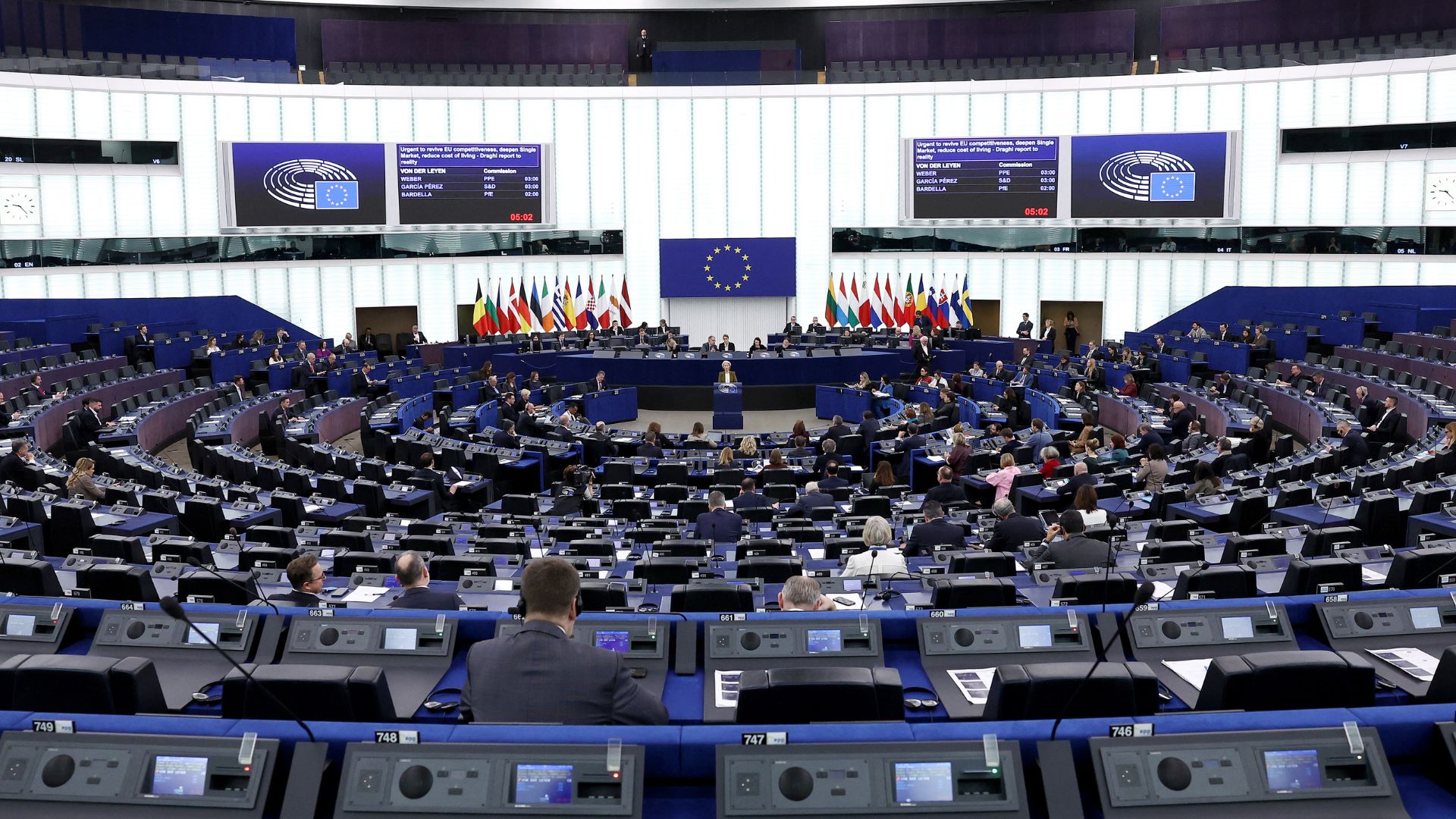 A Paris court ruled last year that Le Pen was at the heart of a fraud that involved her party siphoning off $3.4 million of European Parliament funds. /Frederick Florin/AFP