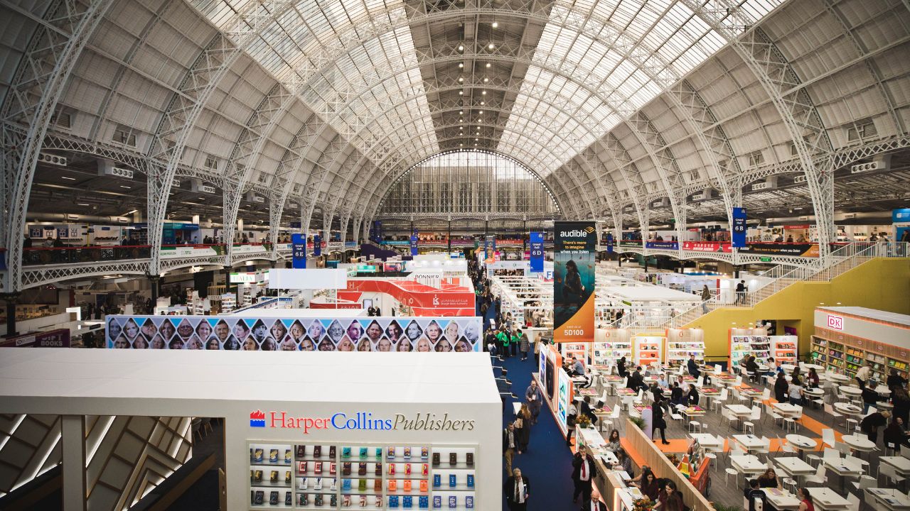 More than 30,000 publishing professionals will attend this week's London Book Fair. /CGTN
