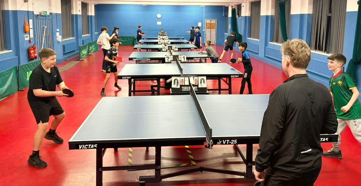  Table tennis is growing in popularity in Britain. /Table Tennis England