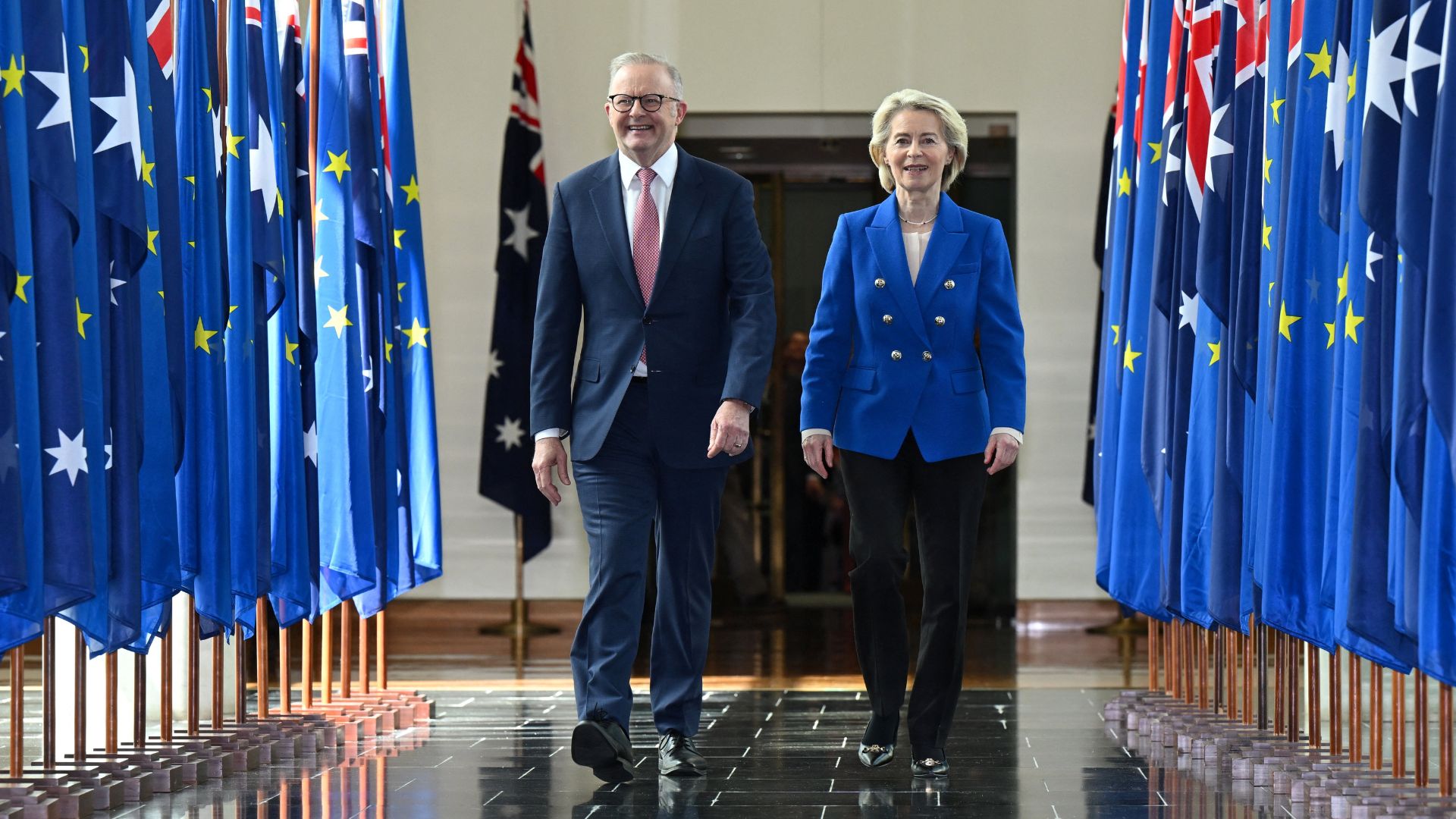 EU and Australia agree landmark trade deal after eight years of talks