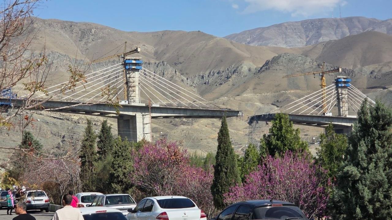 US strikes targeted the B1 (Bileghan) Bridge connecting Tehran and Karaj. /Ministry of Foreign Affairs, Islamic Republic of Iran