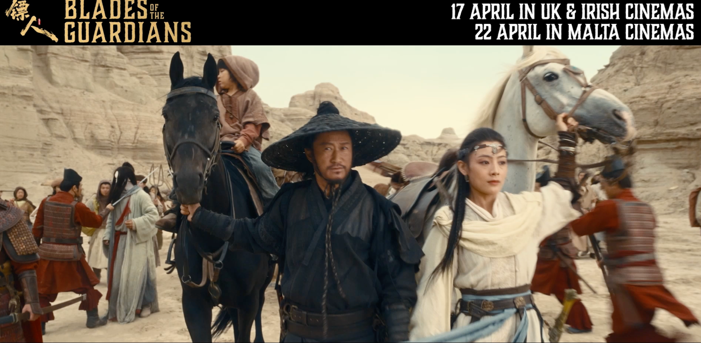 Blades of the Guardians opens in UK cinemas on April 17. /Handout via Trinity CineAsia