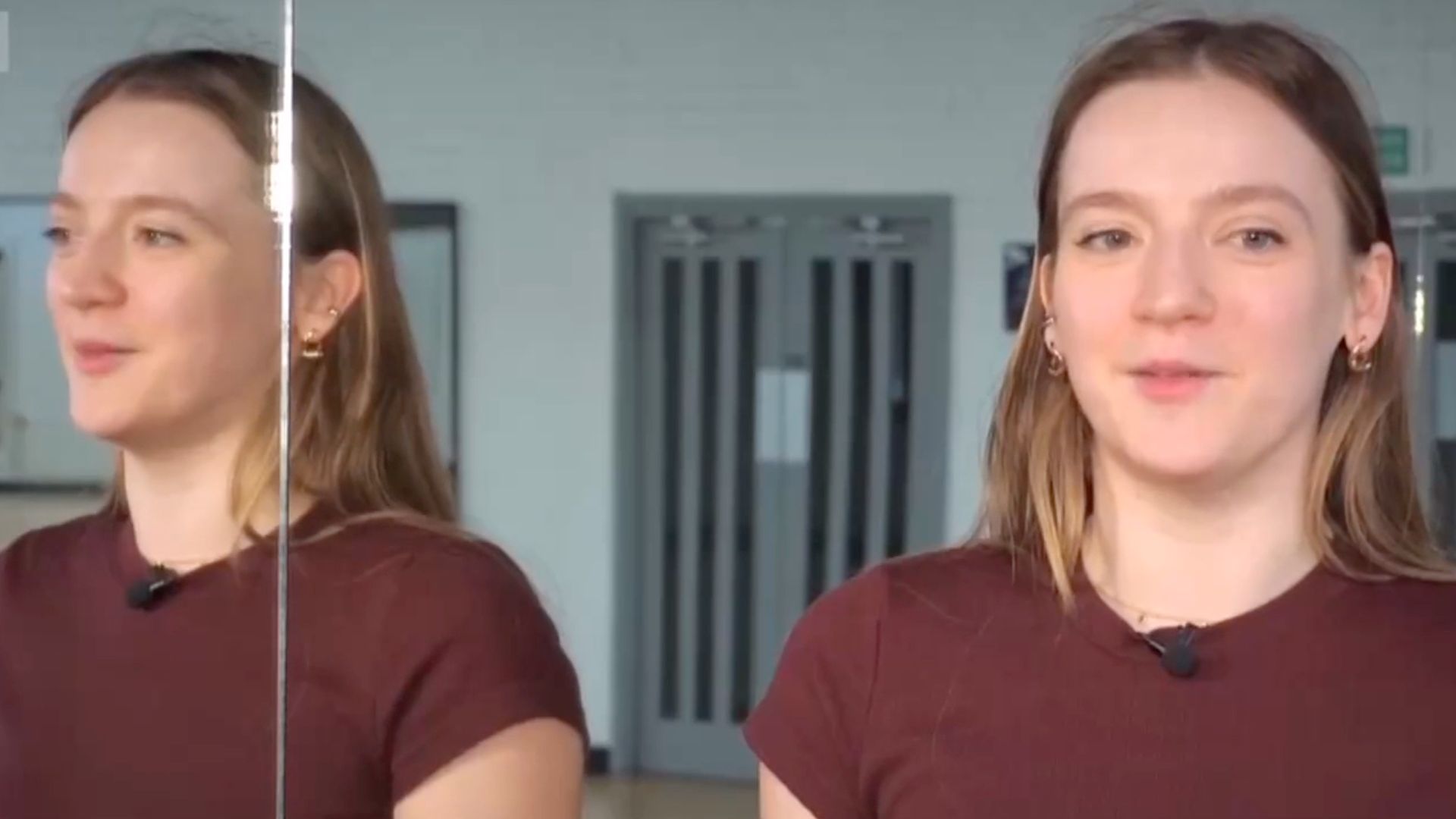 Madeline Squire likes her students' 'beautiful elegance'. /CGTN