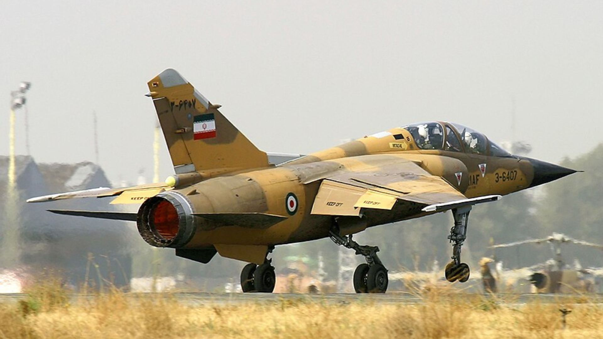 File photo of an Iranian air force Mirage F1BQ fighter jet. /Creative Commons